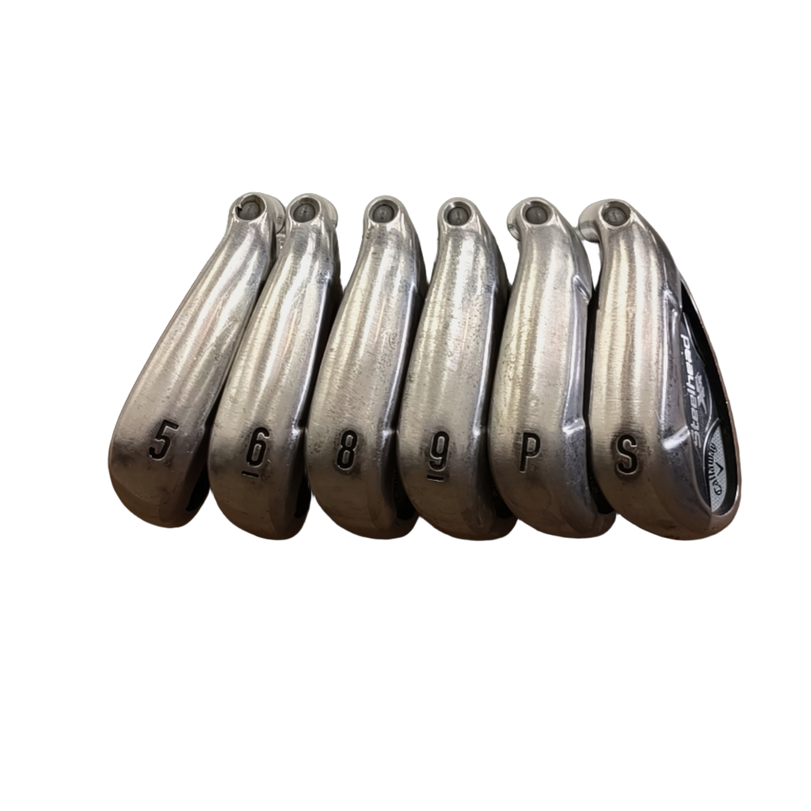 Callaway XR Steelhead Jernsæt / 5-6i+8i-PW+SW / Flex Regular / Stål [model:birefnet-general] [bg:handrolled]