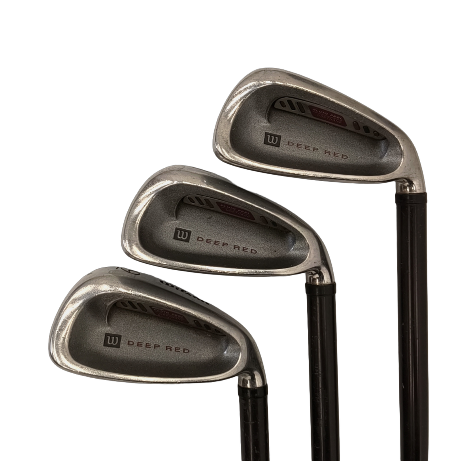 Wilson Deep Red Jernsæt / 3-PW / Flex Regular / Grafit [model:birefnet-general] [bg:handrolled]