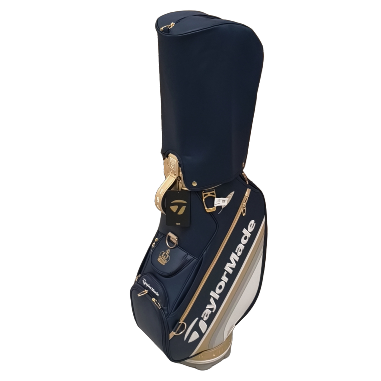 TaylorMade US PGA Championship 2025 Staff Golf Bag / 6-Rum / Navy [model:birefnet-general] [bg:handrolled]