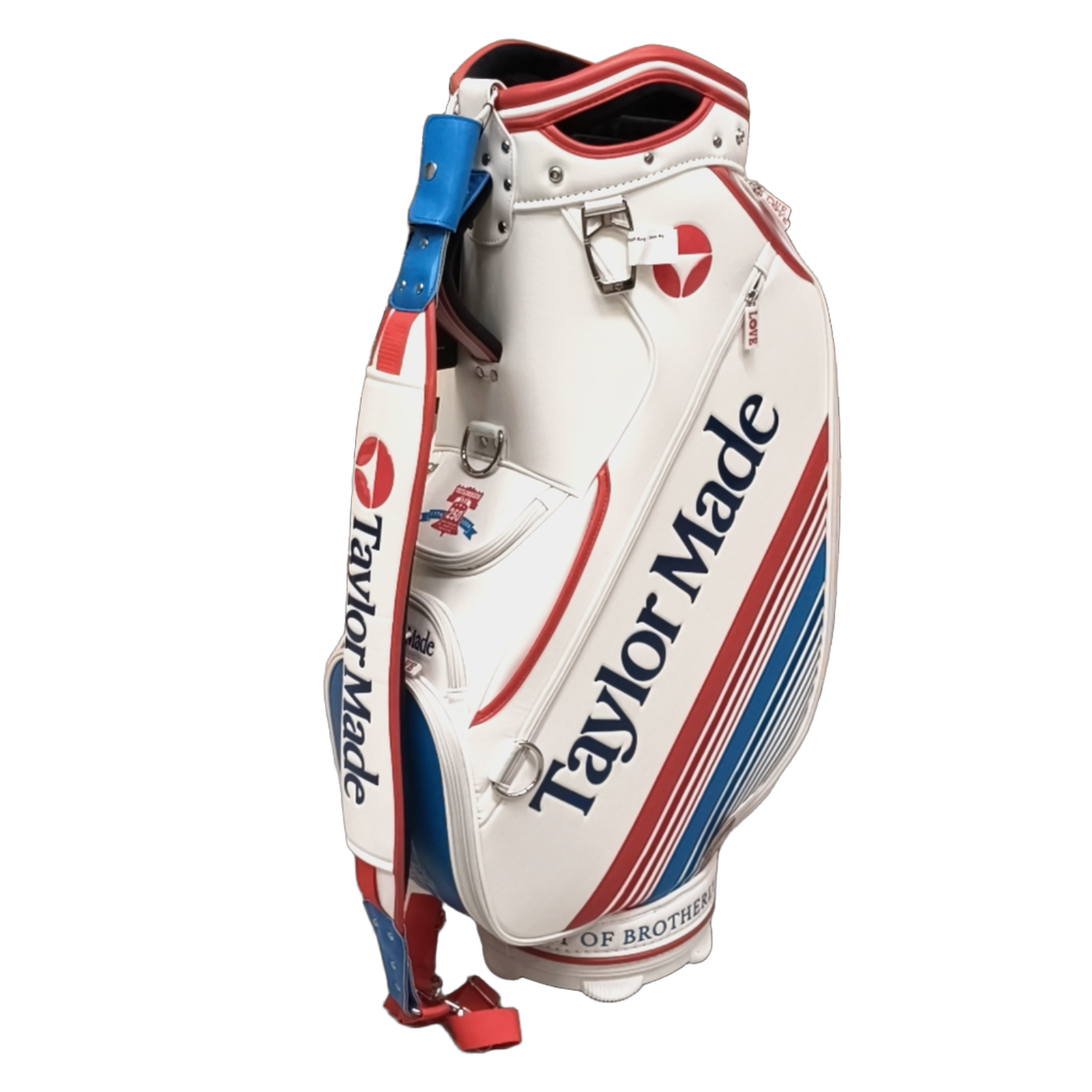 TaylorMade Liberty Lines Golf Bag / 6-Rum / Hvid [model:birefnet-general] [bg:handrolled]