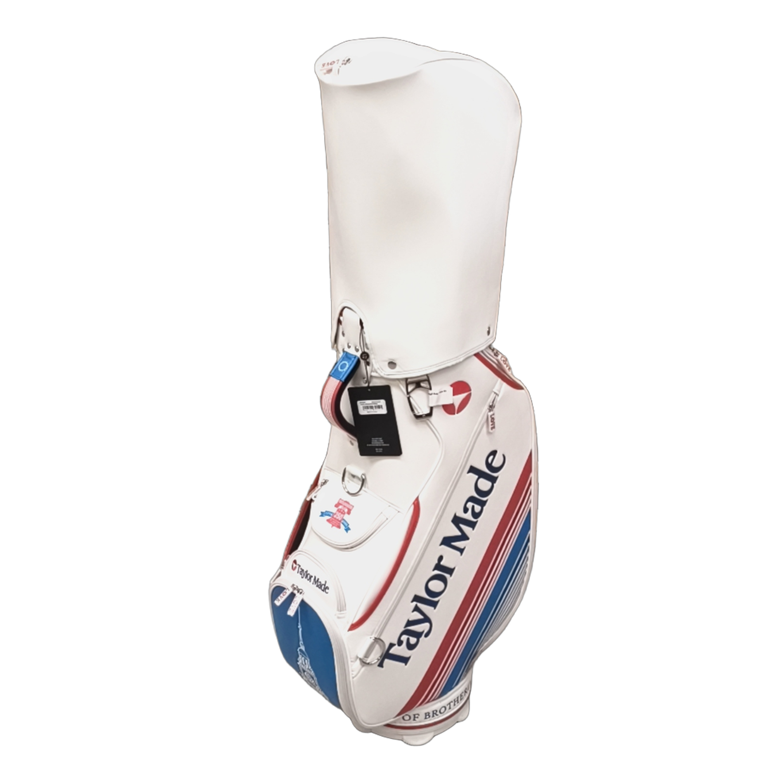 TaylorMade Liberty Lines Golf Bag / 6-Rum / Hvid [model:birefnet-general] [bg:handrolled]