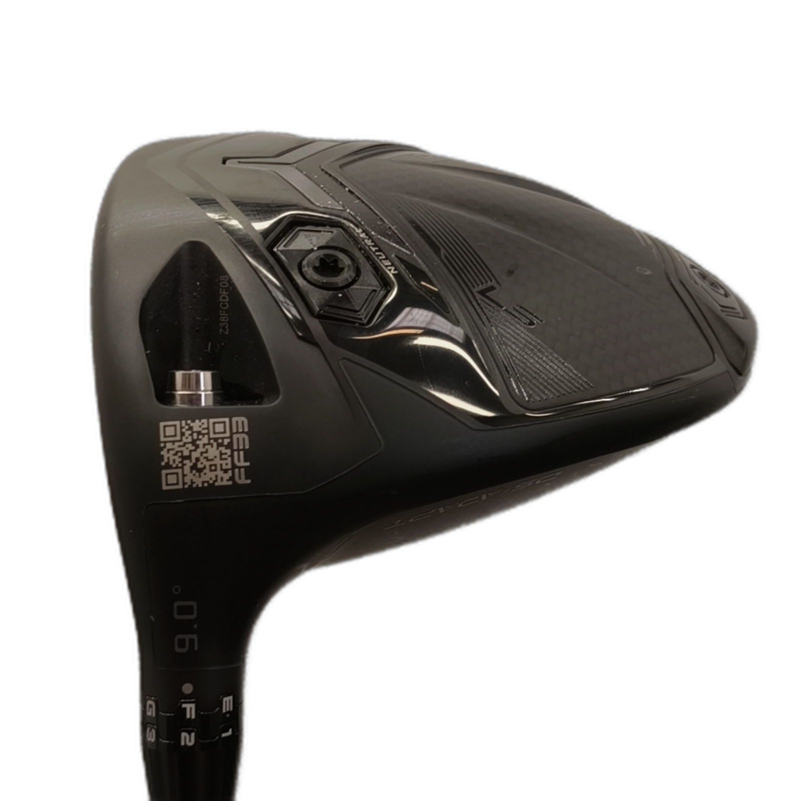 Venstre Cobra DS-Adapt LS Driver / Flex A-flex / Loft 9 [model:silueta] [bg:handrolled]
