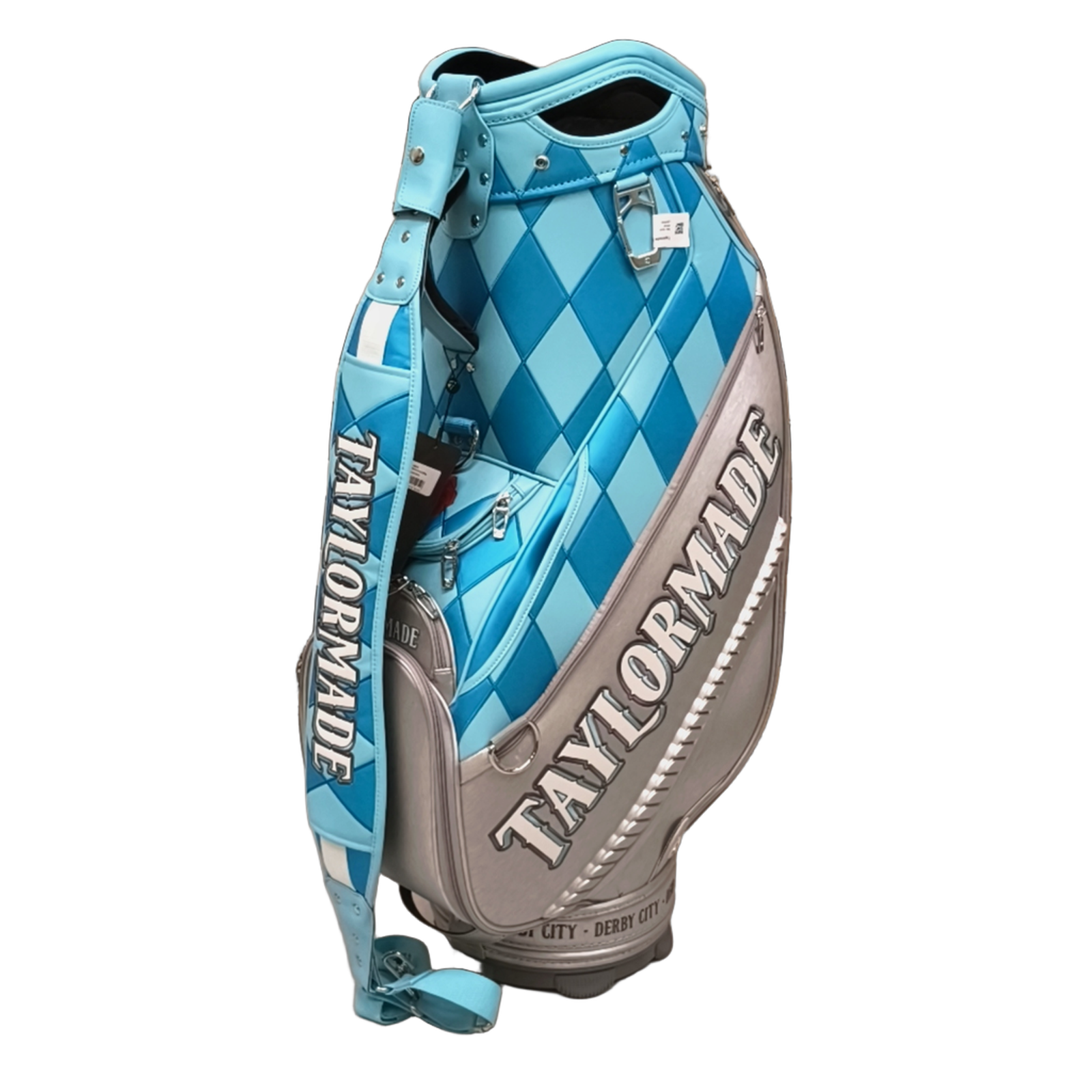TaylorMade US PGA Championship 2024 Staff Golf Bag / 6-Rum / Lyseblå [model:birefnet-general] [bg:handrolled]