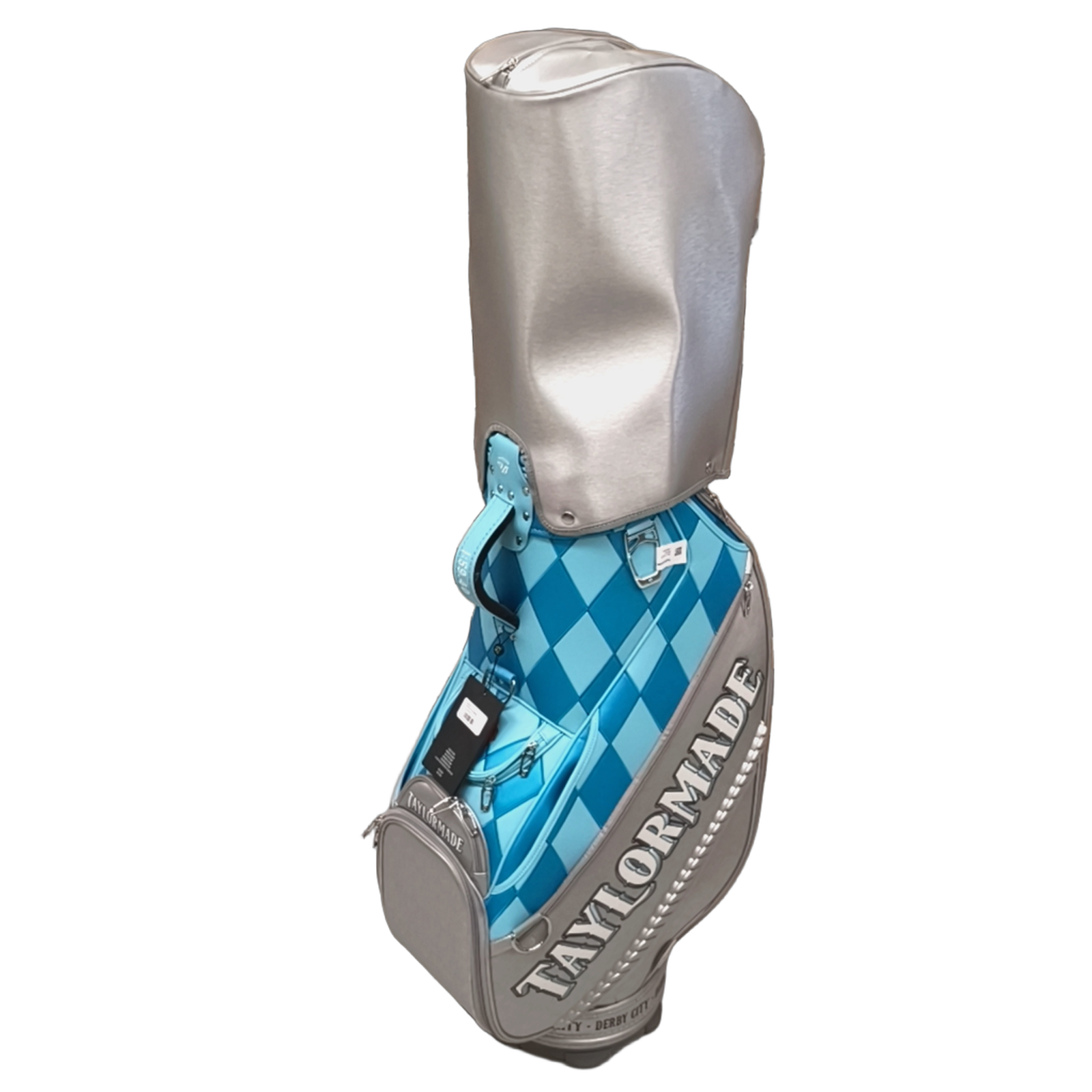 TaylorMade US PGA Championship 2024 Staff Golf Bag / 6-Rum / Lyseblå [model:birefnet-general] [bg:handrolled]
