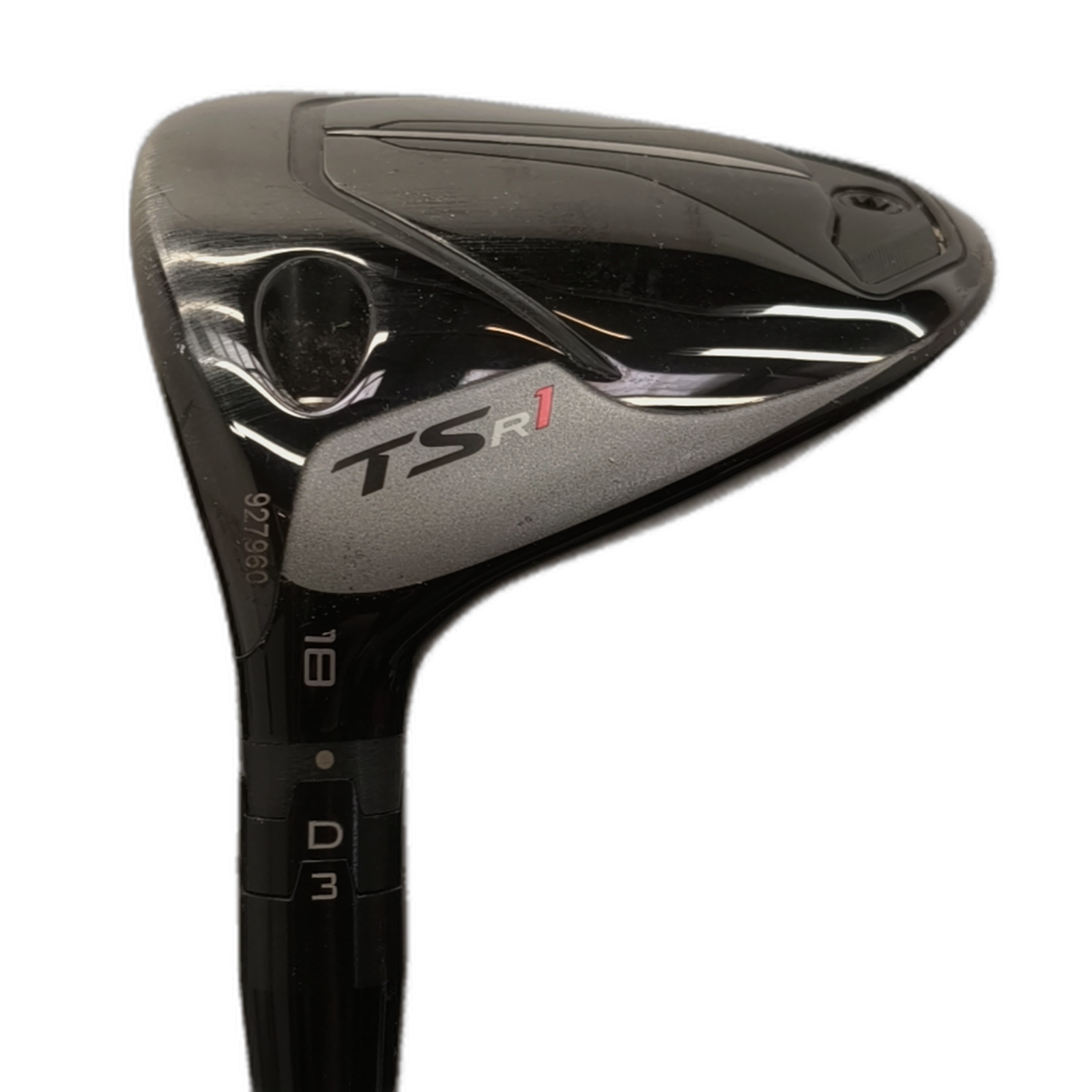 Venstre Titleist TSR1 Fairway Wood / Flex Regular / #5/18 [model:silueta] [bg:handrolled]