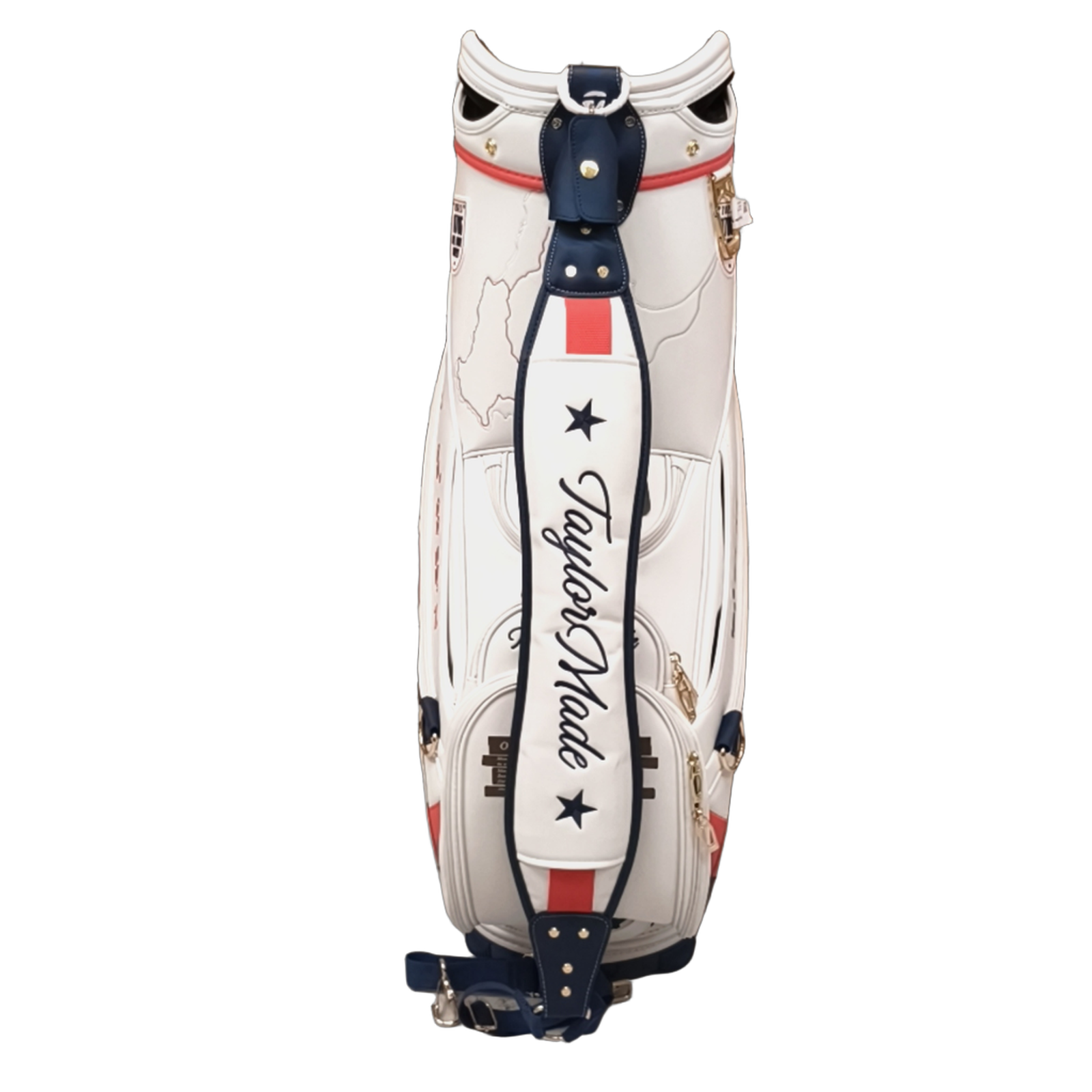 TaylorMade Women's US Open 2023 Staff Golf Bag / 6-Rum / Hvid [model:birefnet-general] [bg:handrolled]