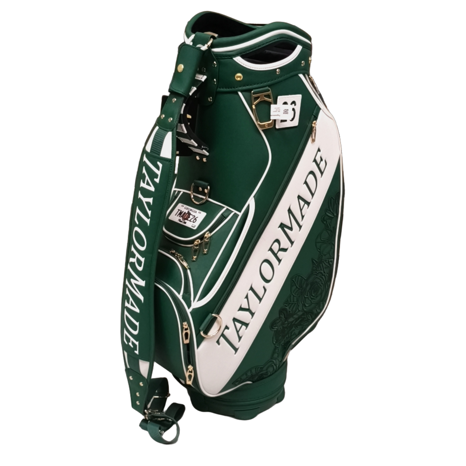 TaylorMade Season Opener 2026 Staff Golf Bag / 6-Rum / Grøn [model:birefnet-general] [bg:handrolled]