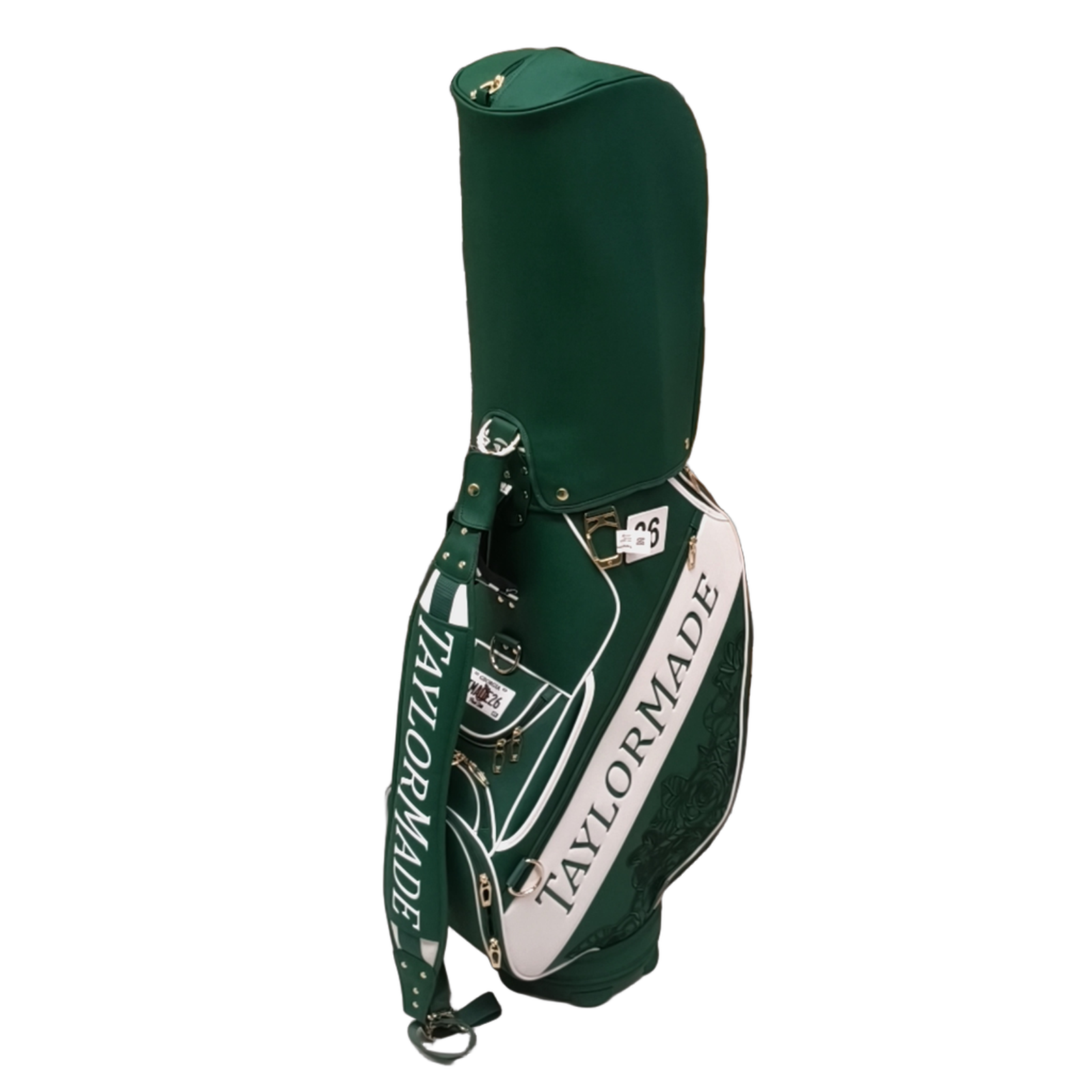 TaylorMade Season Opener 2026 Staff Golf Bag / 6-Rum / Grøn [model:birefnet-general] [bg:handrolled]