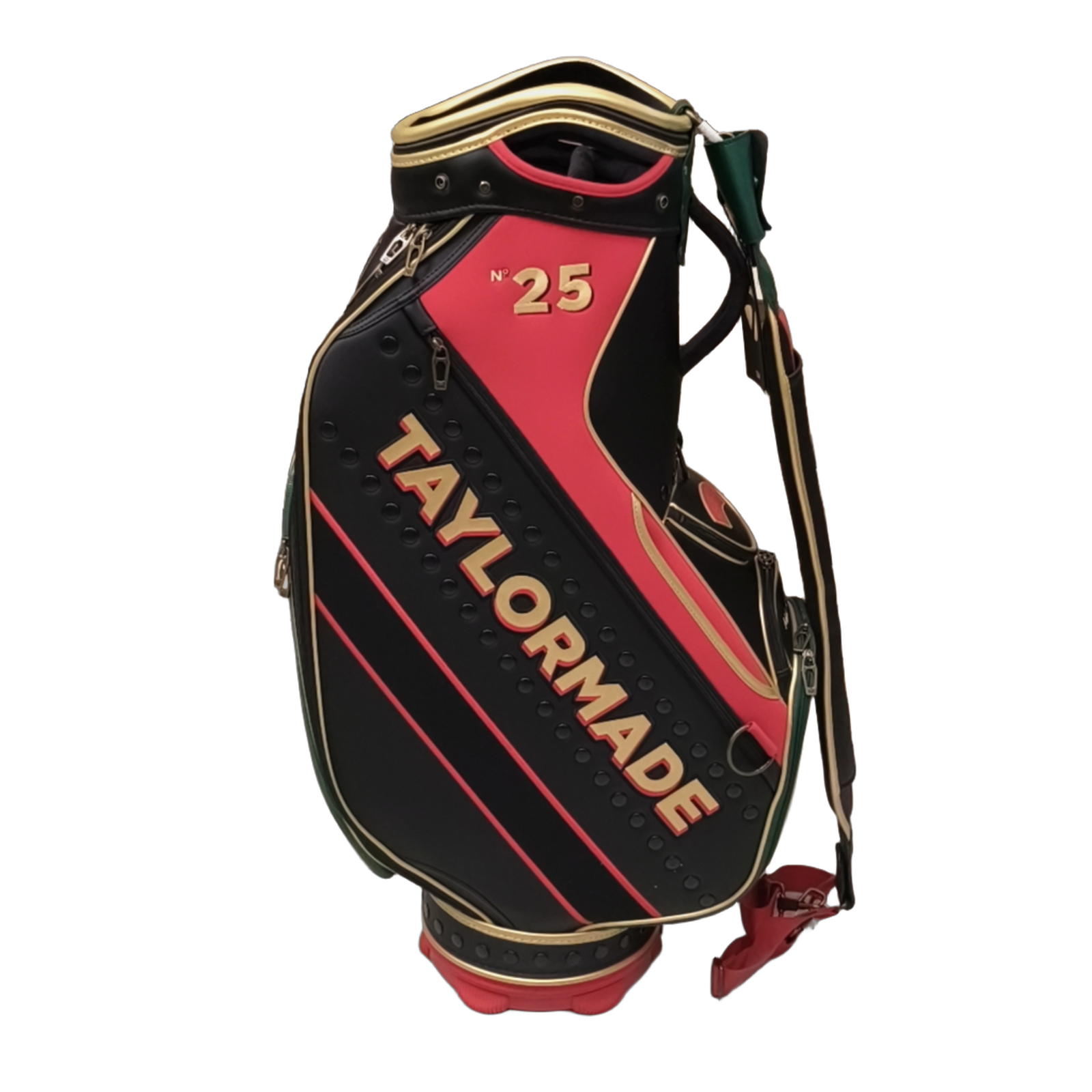 TaylorMade British Open 2025 Staff Golf Bag / 6-Rum / Sort [model:birefnet-general] [bg:handrolled]