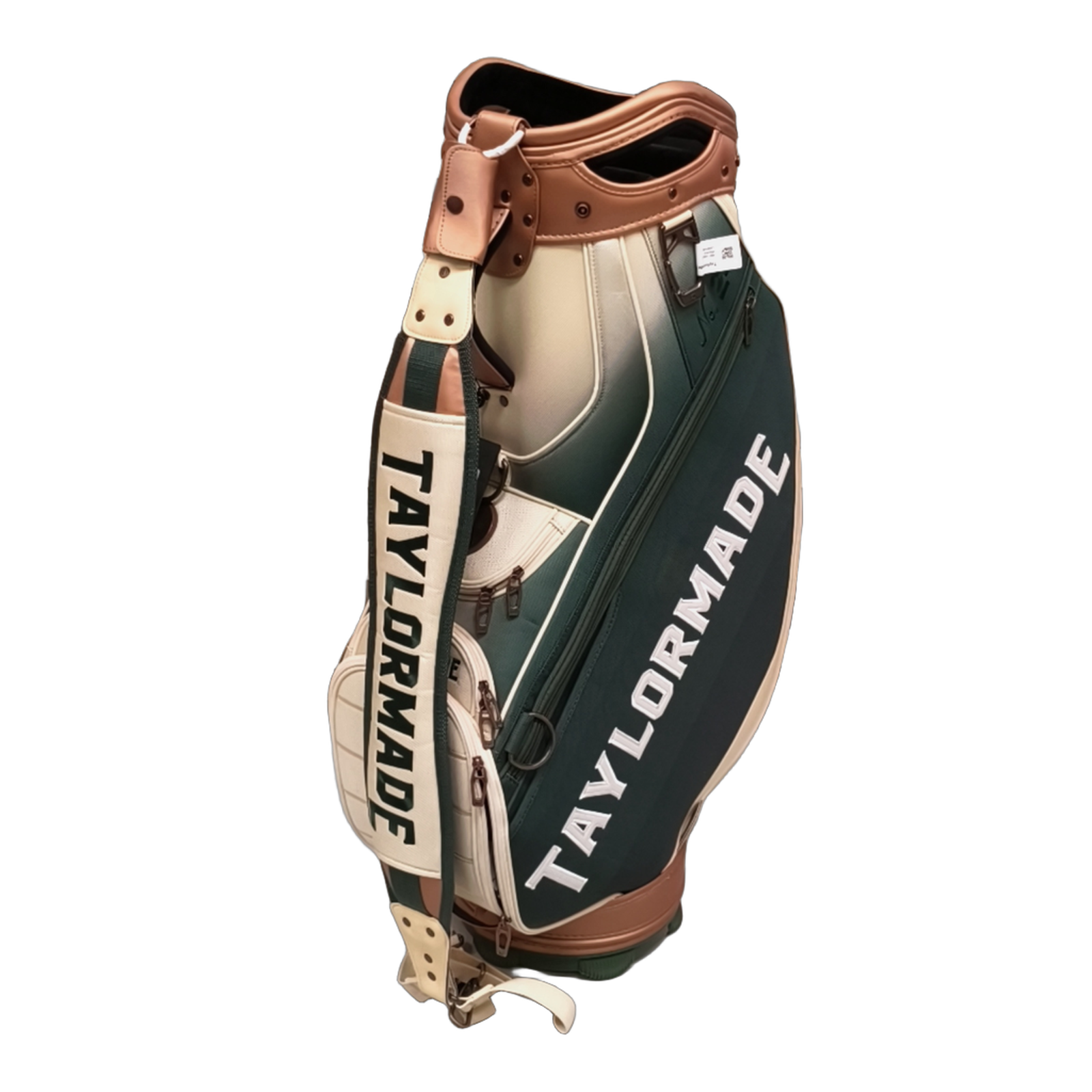 TaylorMade Summer Commemorative 2024 Staff Golf Bag / 6-Rum / Grøn [model:birefnet-general] [bg:handrolled]