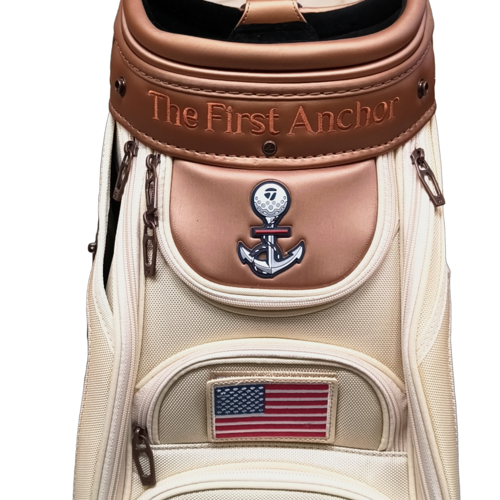 TaylorMade Summer Commemorative 2024 Staff Golf Bag / 6-Rum / Grøn [model:birefnet-general] [bg:handrolled]