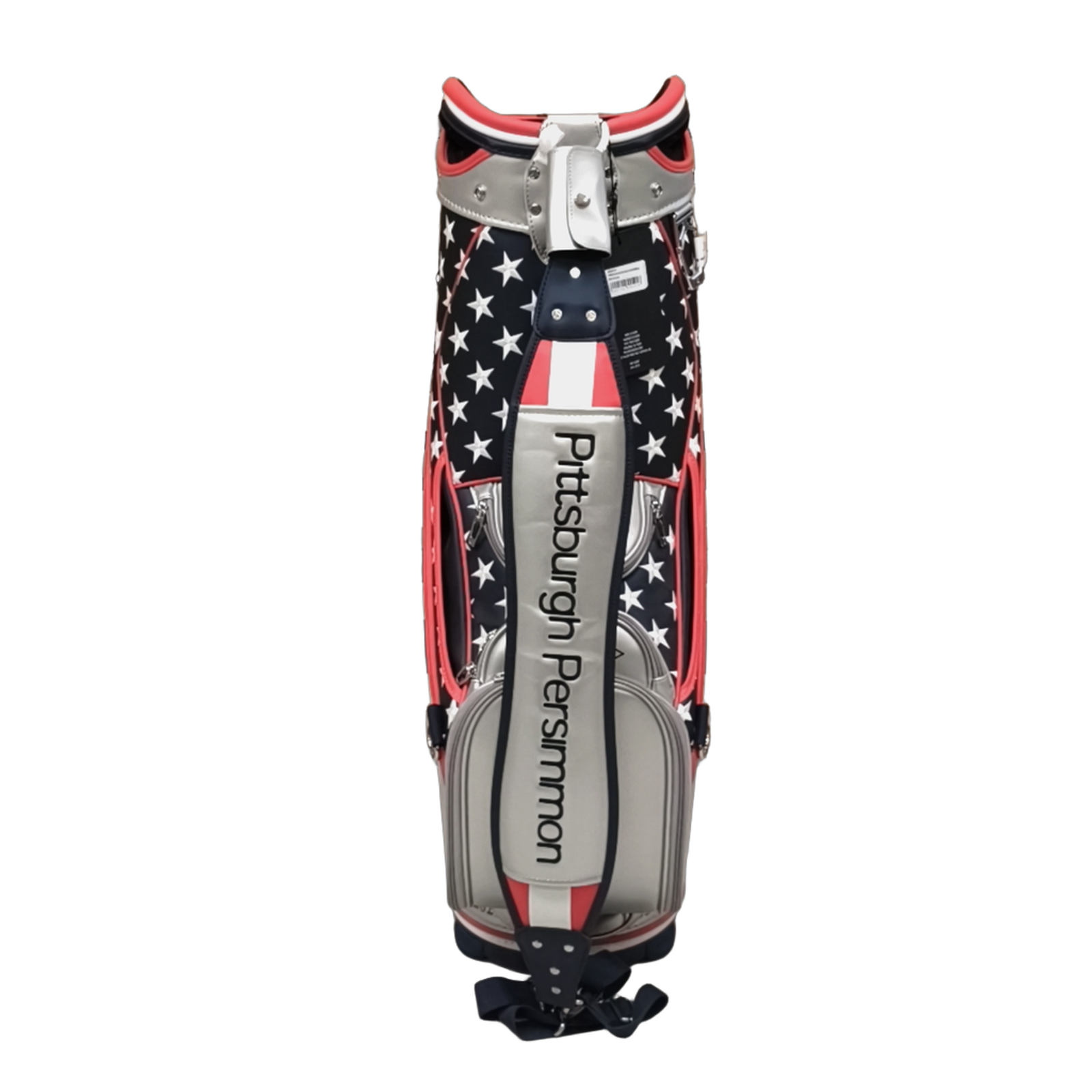 TaylorMade Summer Commemorative 2025 Staff Golf Bag / 6-Rum / Sølv [model:birefnet-general] [bg:handrolled]