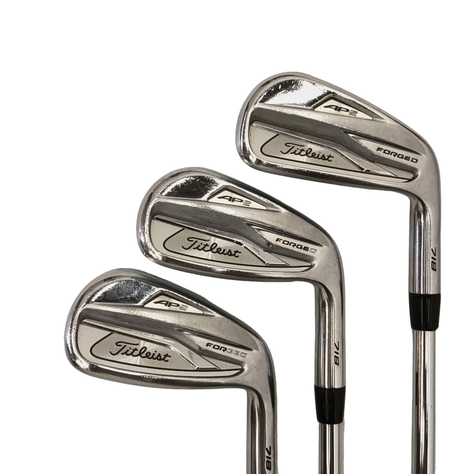 Titleist AP2 718 Forged Jernsæt / 3-PW+GW / Flex Regular / Stål [model:birefnet-general] [bg:handrolled]