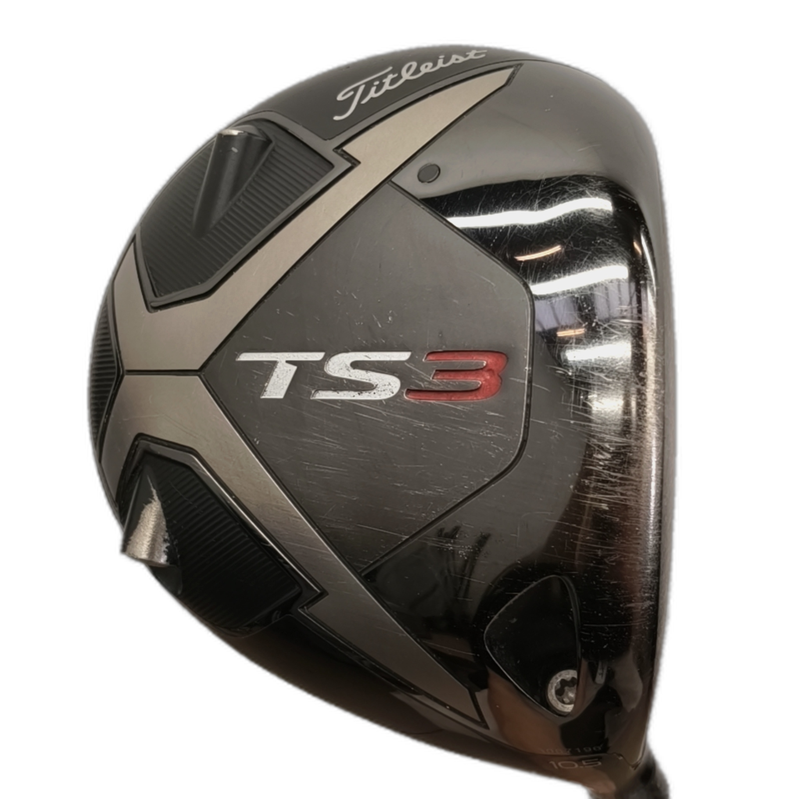 Titleist TS3 Driver / Flex Regular / Loft 10.5 [model:silueta] [bg:handrolled]