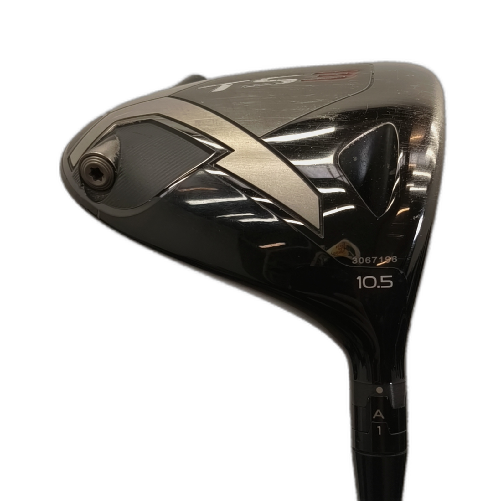 Titleist TS3 Driver / Flex Regular / Loft 10.5 [model:silueta] [bg:handrolled]