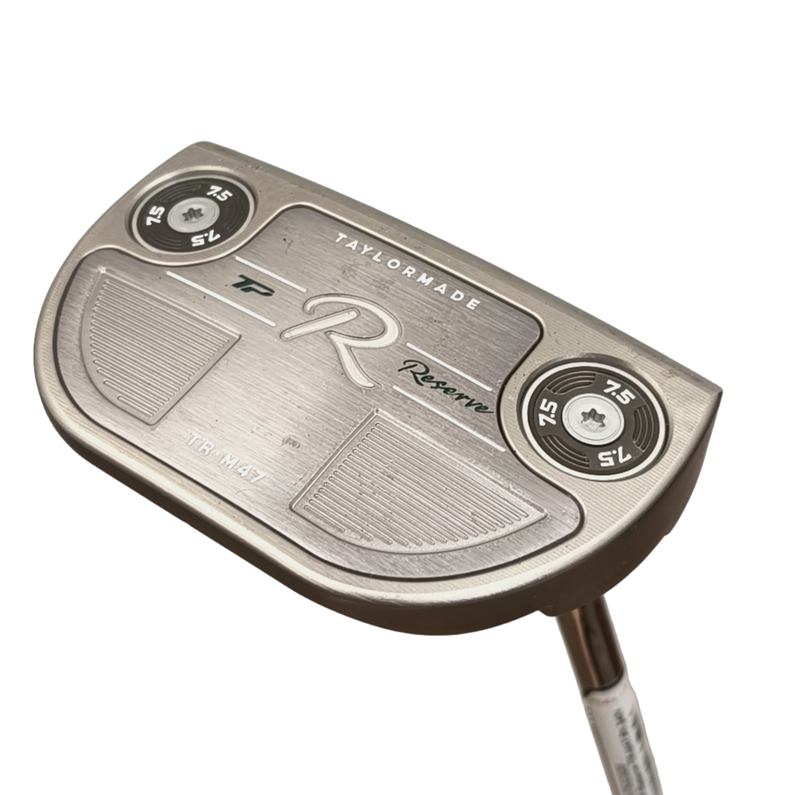 TaylorMade TP Reserve TR-M47 Putter / 34" [model:birefnet-general] [bg:handrolled]