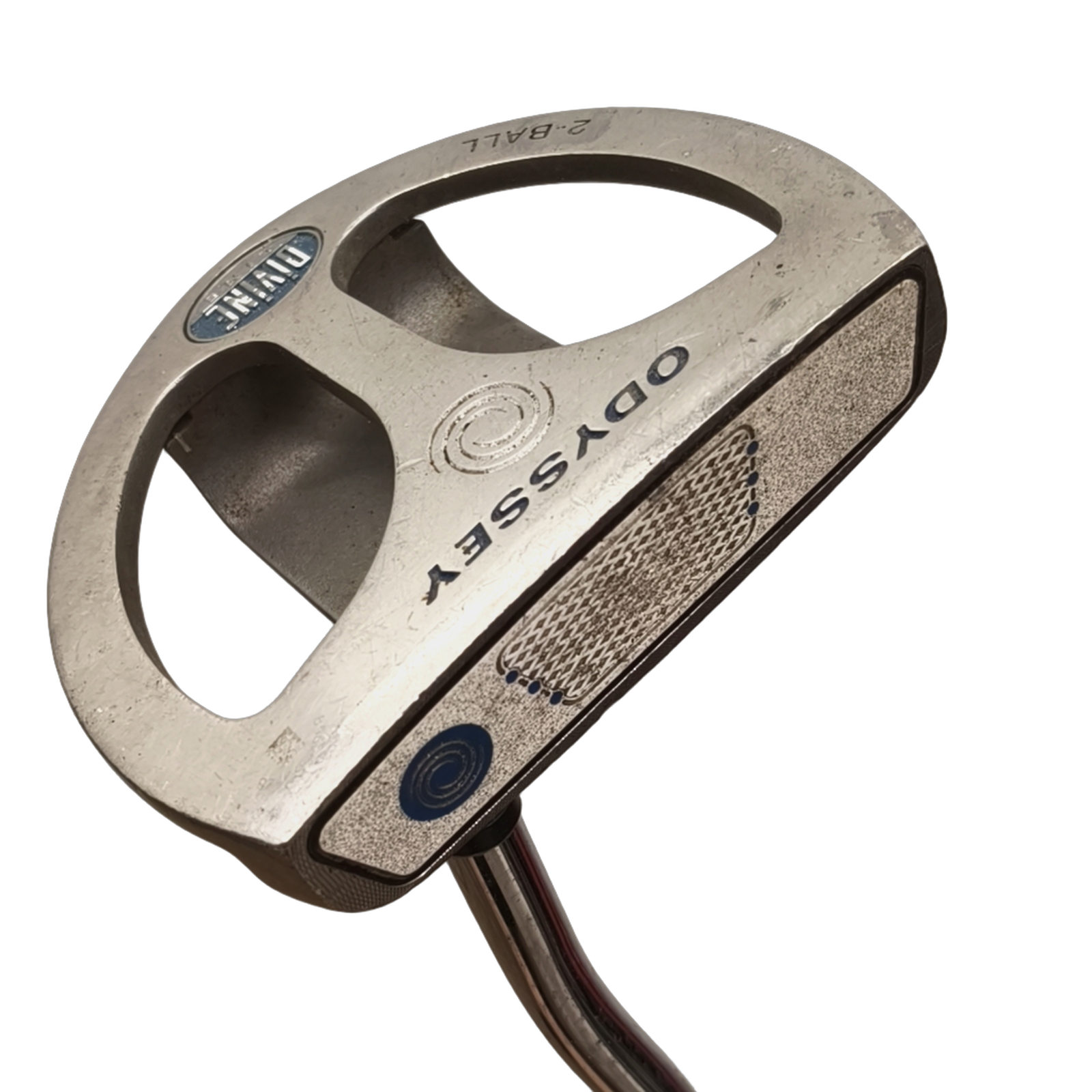 Odyssey Divine 2-Ball Putter / 33" [model:birefnet-general] [bg:handrolled]