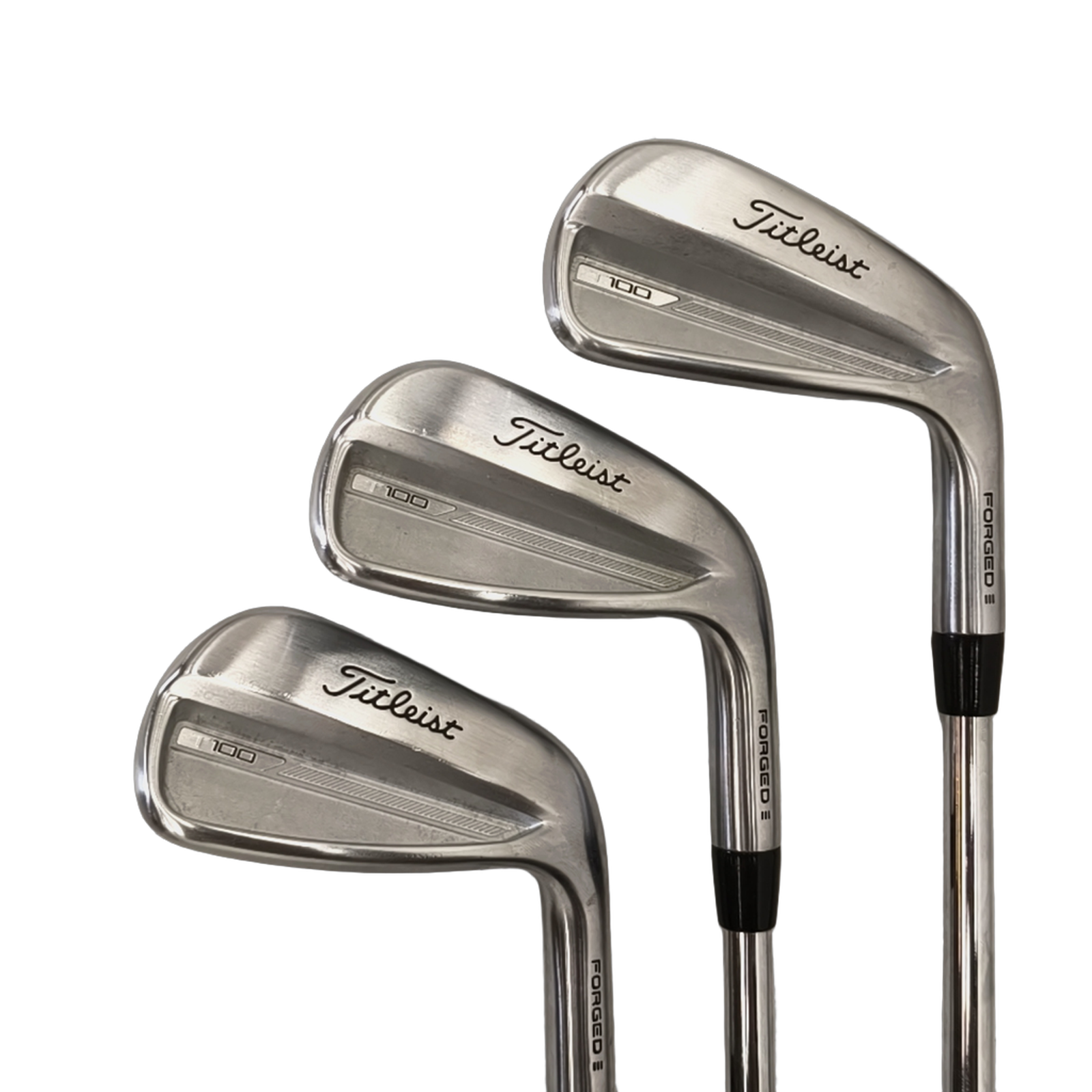 Titleist T100 Gen. 3 Jernsæt / 5-PW / Flex Stiff / Stål [model:birefnet-general] [bg:handrolled]