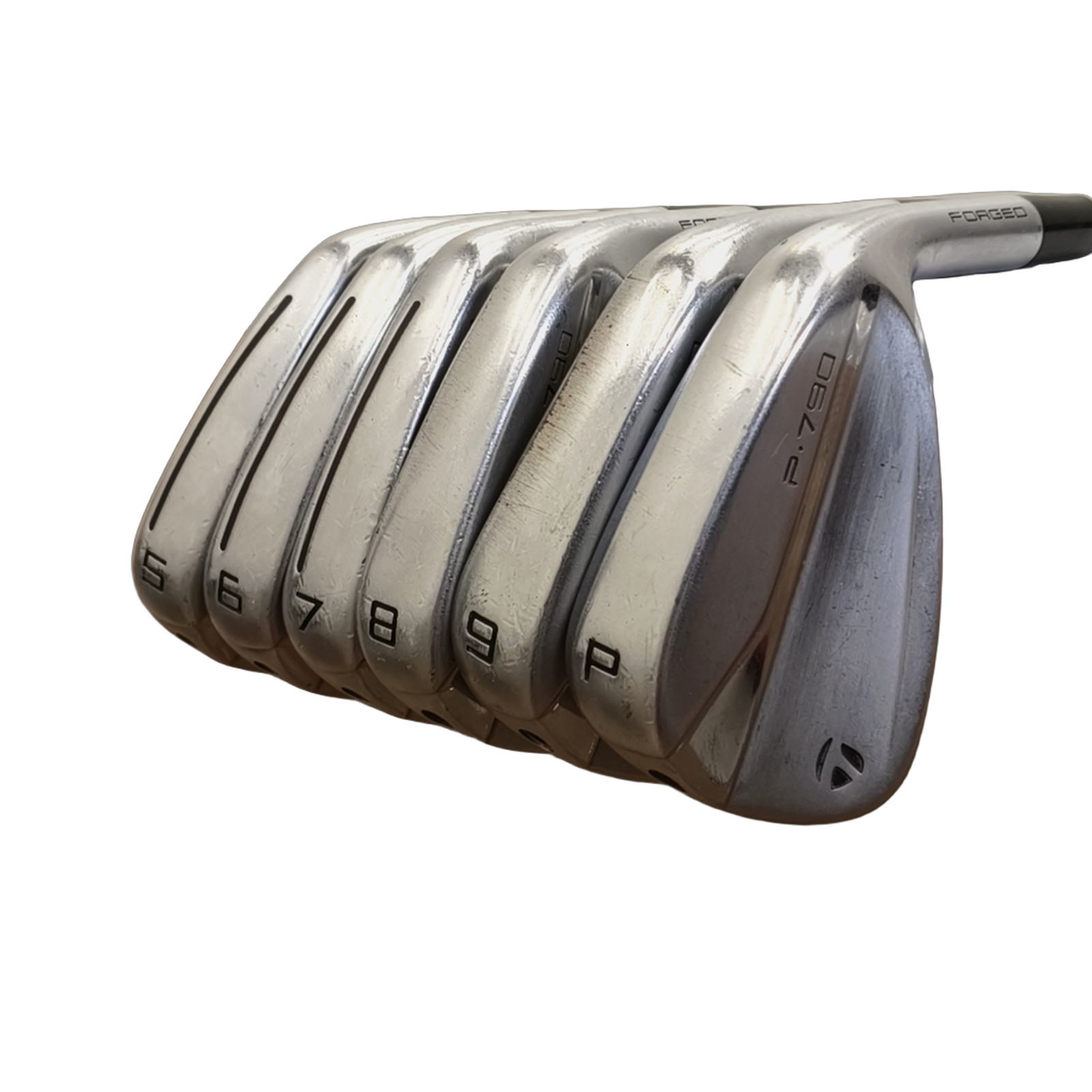 TaylorMade P790 2021 Jernsæt / 5-PW / Flex Stiff / Stål [model:birefnet-general] [bg:handrolled]