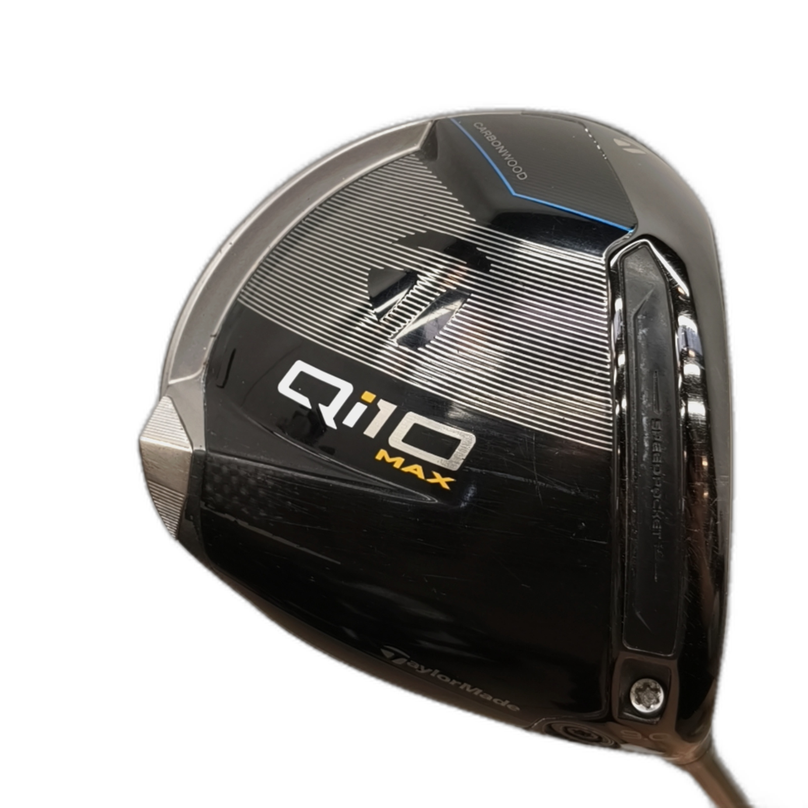 TaylorMade Qi10 MAX Driver / Flex Regular / Loft 9 [model:silueta] [bg:handrolled]