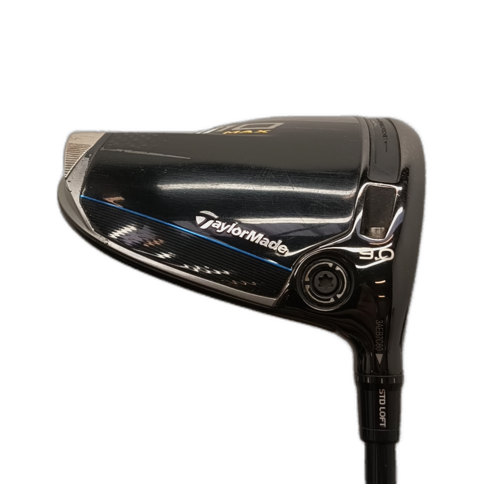TaylorMade Qi10 MAX Driver / Flex Regular / Loft 9 [model:silueta] [bg:handrolled]