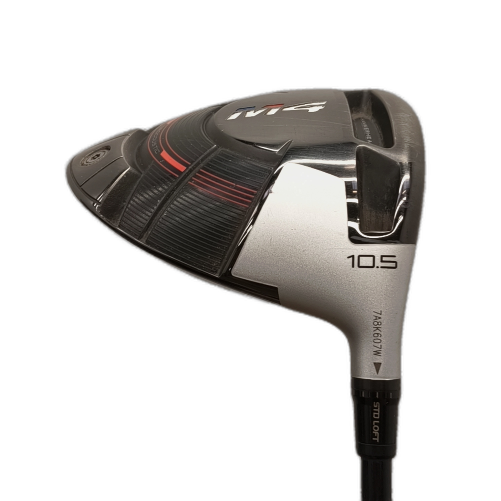 TaylorMade M4 2018 Driver / Flex Regular / Loft 10.5 [model:silueta] [bg:handrolled]