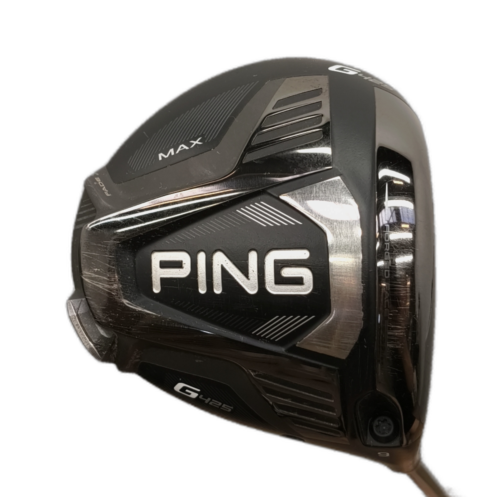 PING G425 MAX Driver / Flex Regular / Loft 9 [model:silueta] [bg:handrolled]