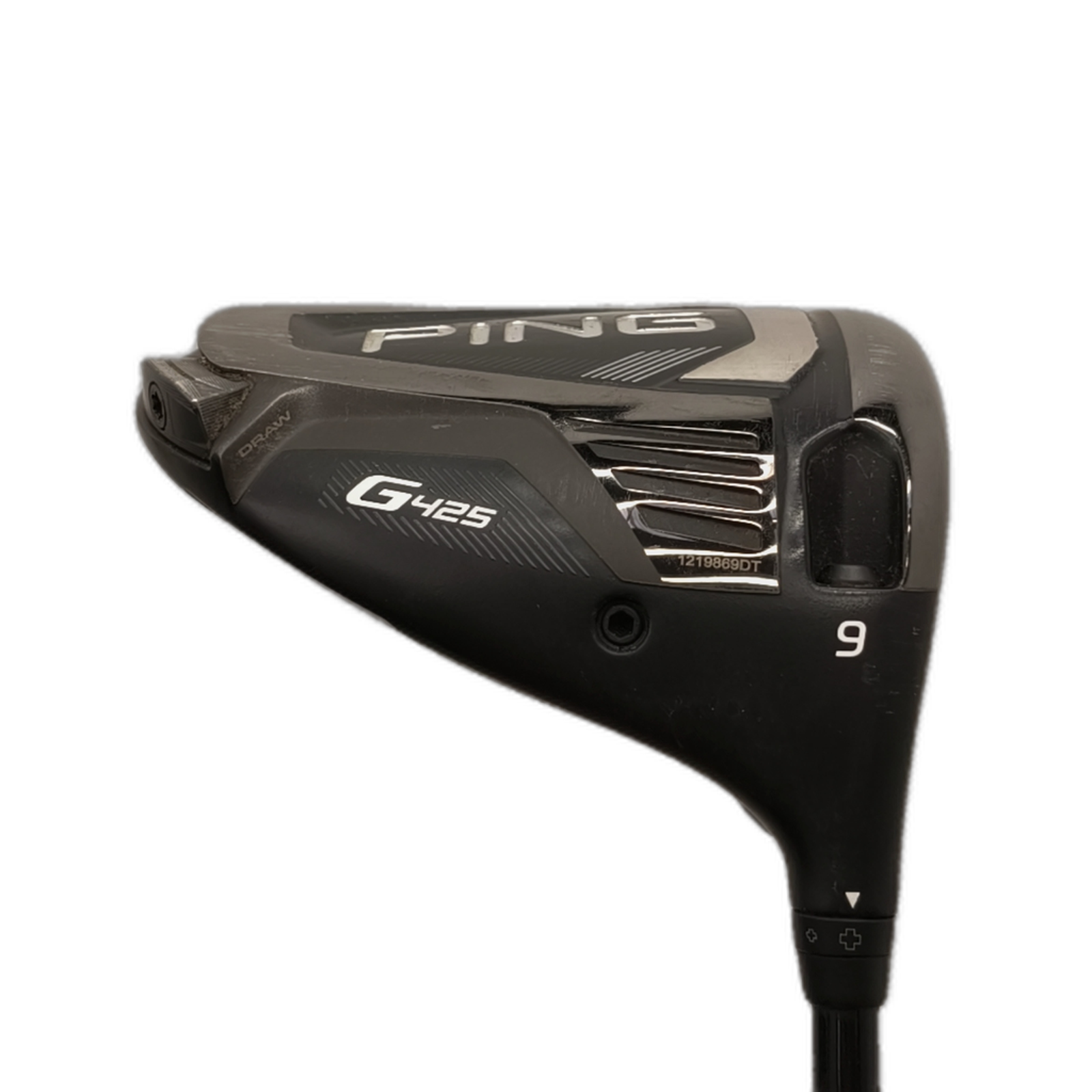 PING G425 MAX Driver / Flex Regular / Loft 9 [model:silueta] [bg:handrolled]