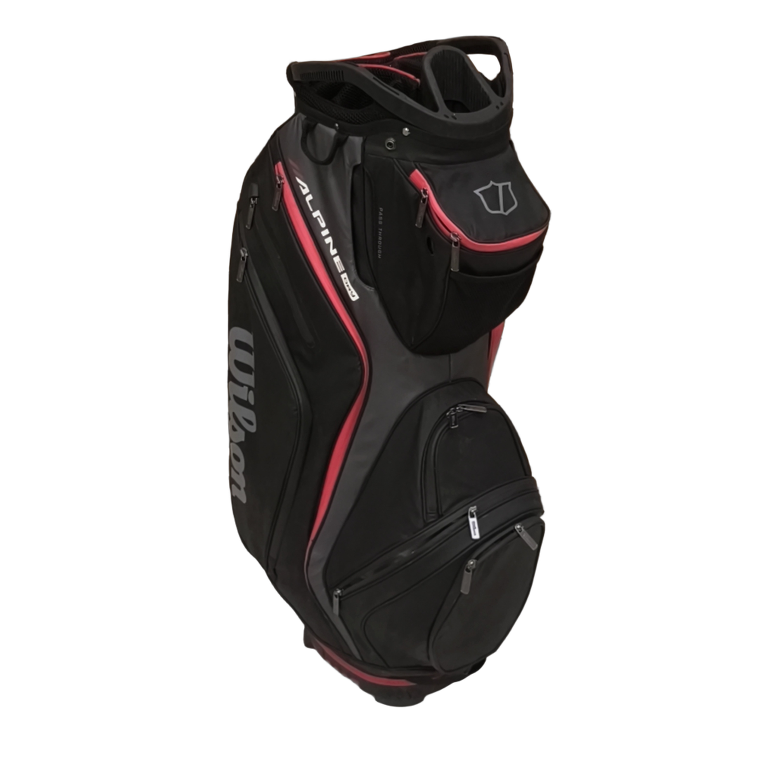 Wilson Staff Alpine Dry Golf Bag / 14-Rum / Sort [model:birefnet-general] [bg:handrolled]