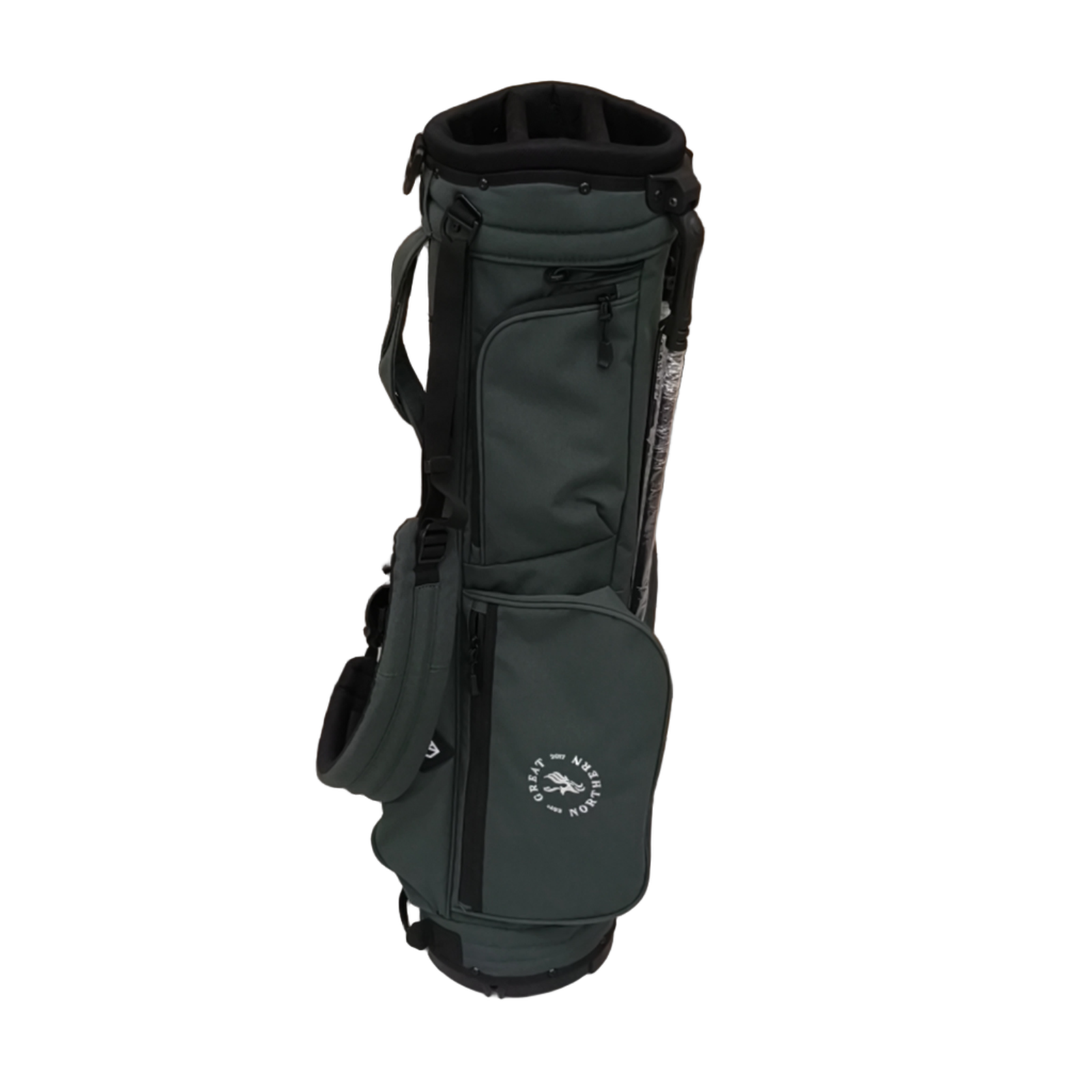 Jones Rover Golf Bag / 3-Rum / Grøn [model:birefnet-general] [bg:handrolled]