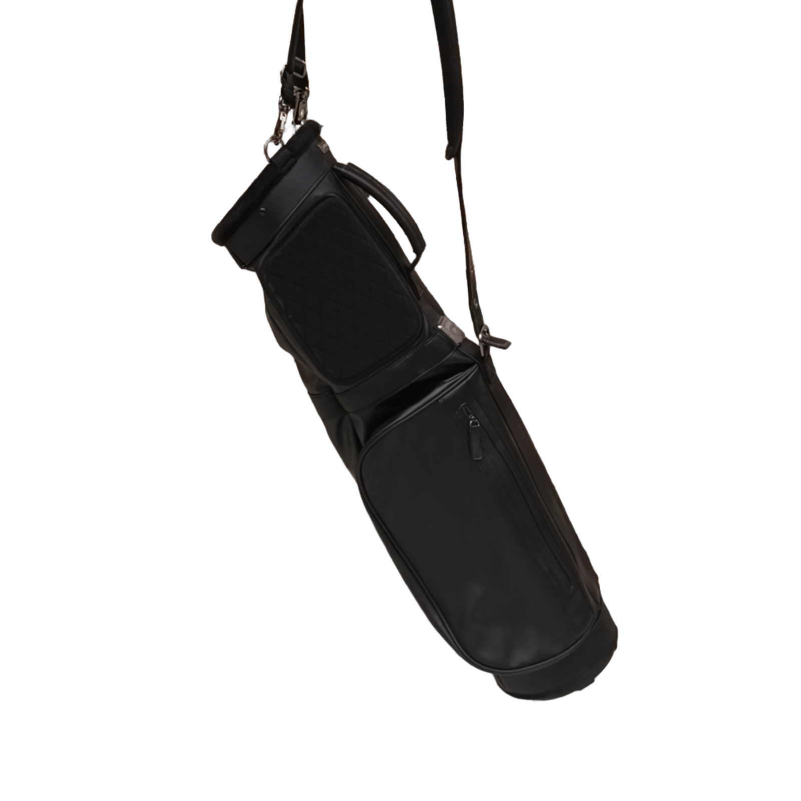 Titleist LinksLegend Carry Golf Bag / 2-Rum / Sort [model:birefnet-general] [bg:handrolled]