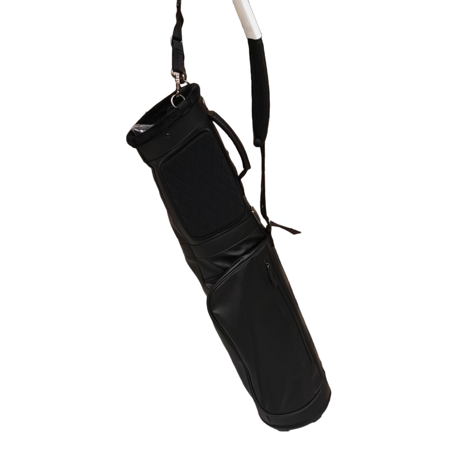 Titleist LinksLegend Carry Golf Bag / 2-Rum / Sort [model:birefnet-general] [bg:handrolled]