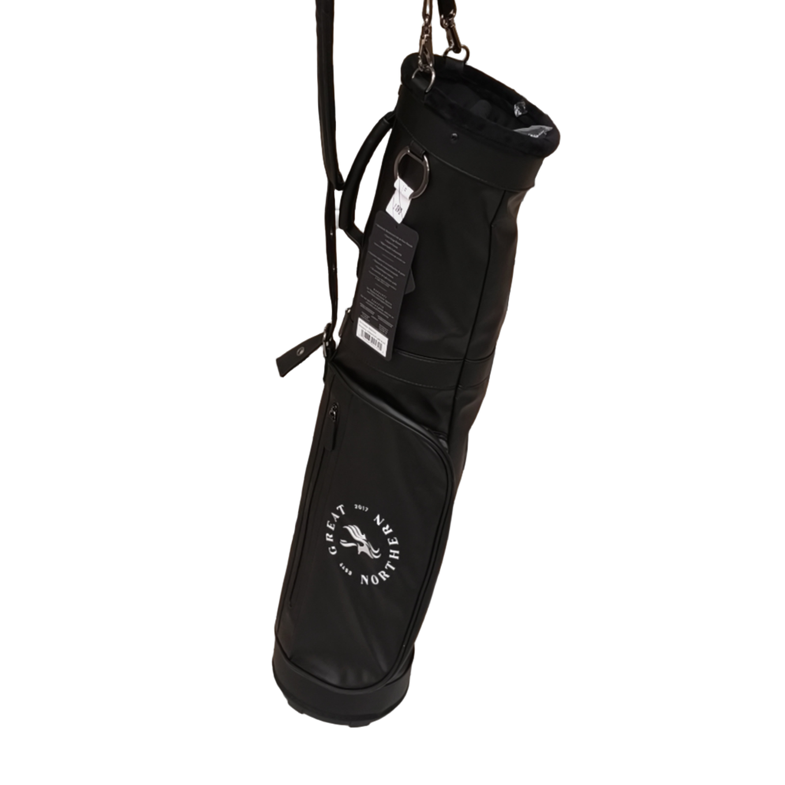 Titleist LinksLegend Carry Golf Bag / 2-Rum / Sort [model:birefnet-general] [bg:handrolled]