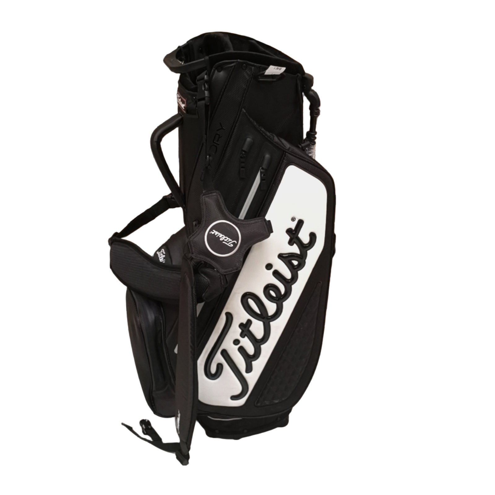 Titleist Premium StaDry Stand Golf Bag / 4-Rum / Sort [model:birefnet-general] [bg:handrolled]