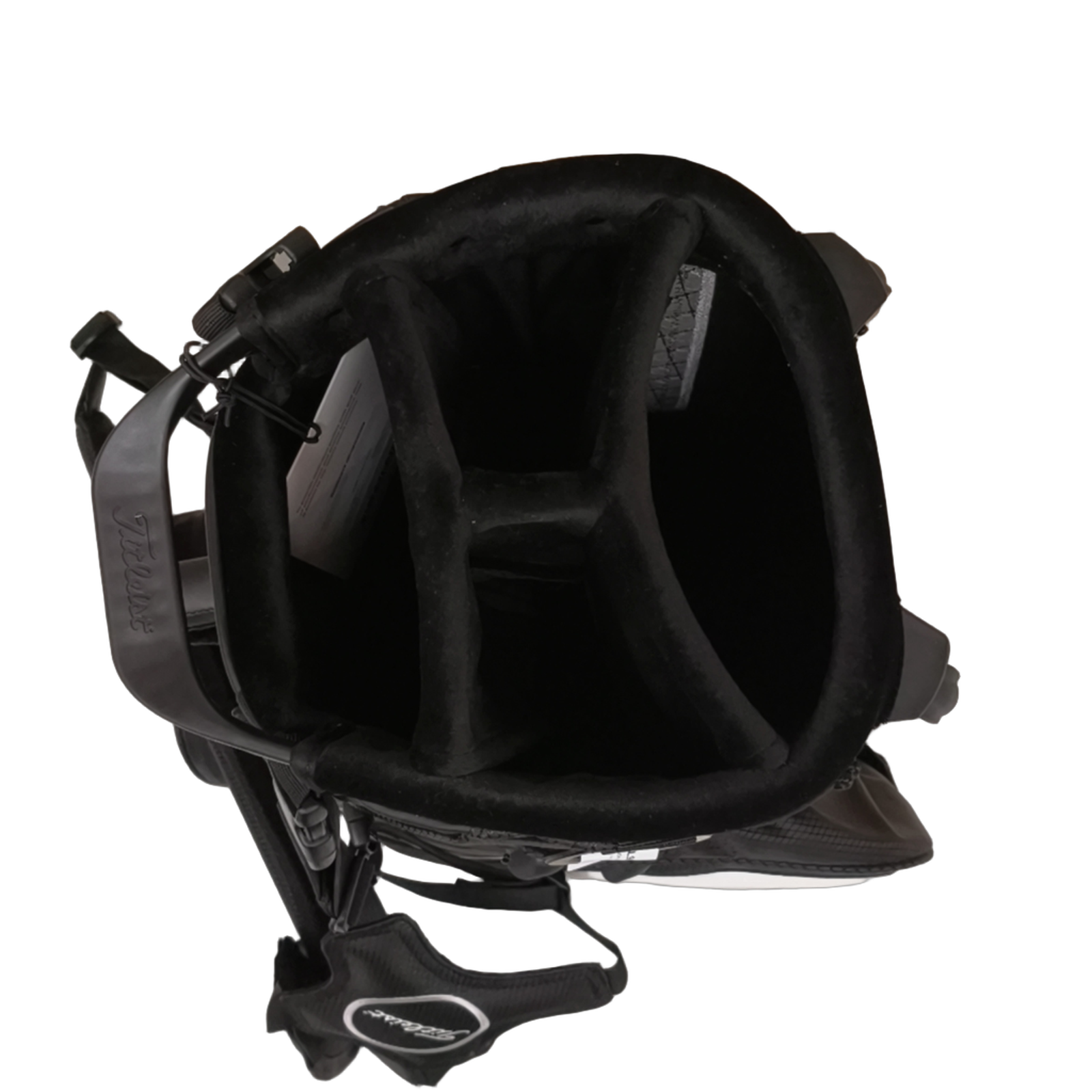 Titleist Premium StaDry Stand Golf Bag / 4-Rum / Sort [model:birefnet-general] [bg:handrolled]