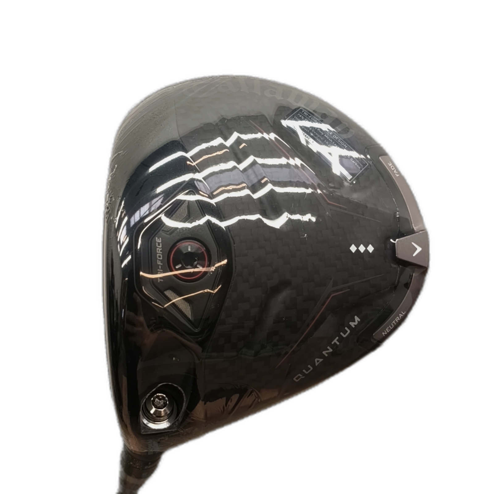 Venstre Callaway Quantum Triple Diamond Driver / Flex Stiff / Loft 9 [model:silueta] [bg:handrolled]