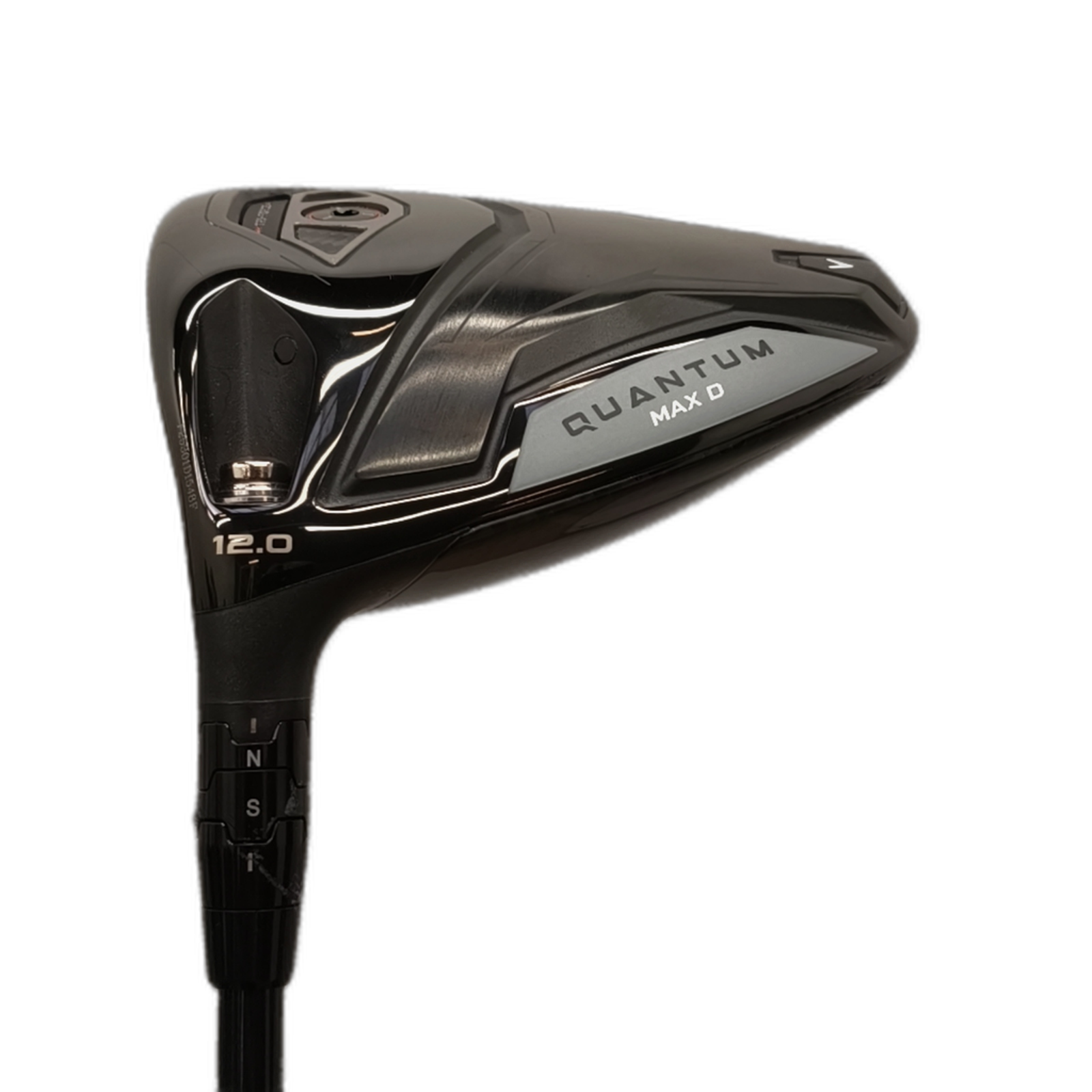 Venstre Callaway Quantum Max-D Driver / Flex A-flex / Loft 12 [model:silueta] [bg:handrolled]