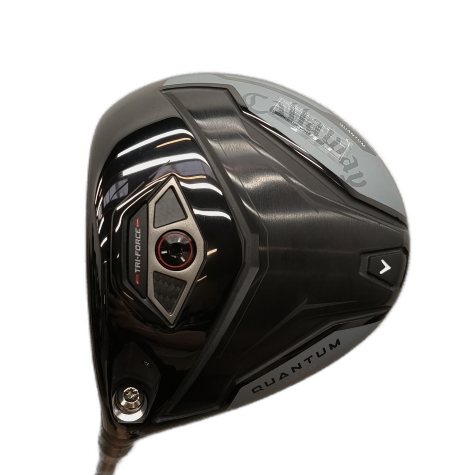 Venstre Callaway Quantum Max-D Driver / Flex Stiff / Loft 9 [model:silueta] [bg:handrolled]