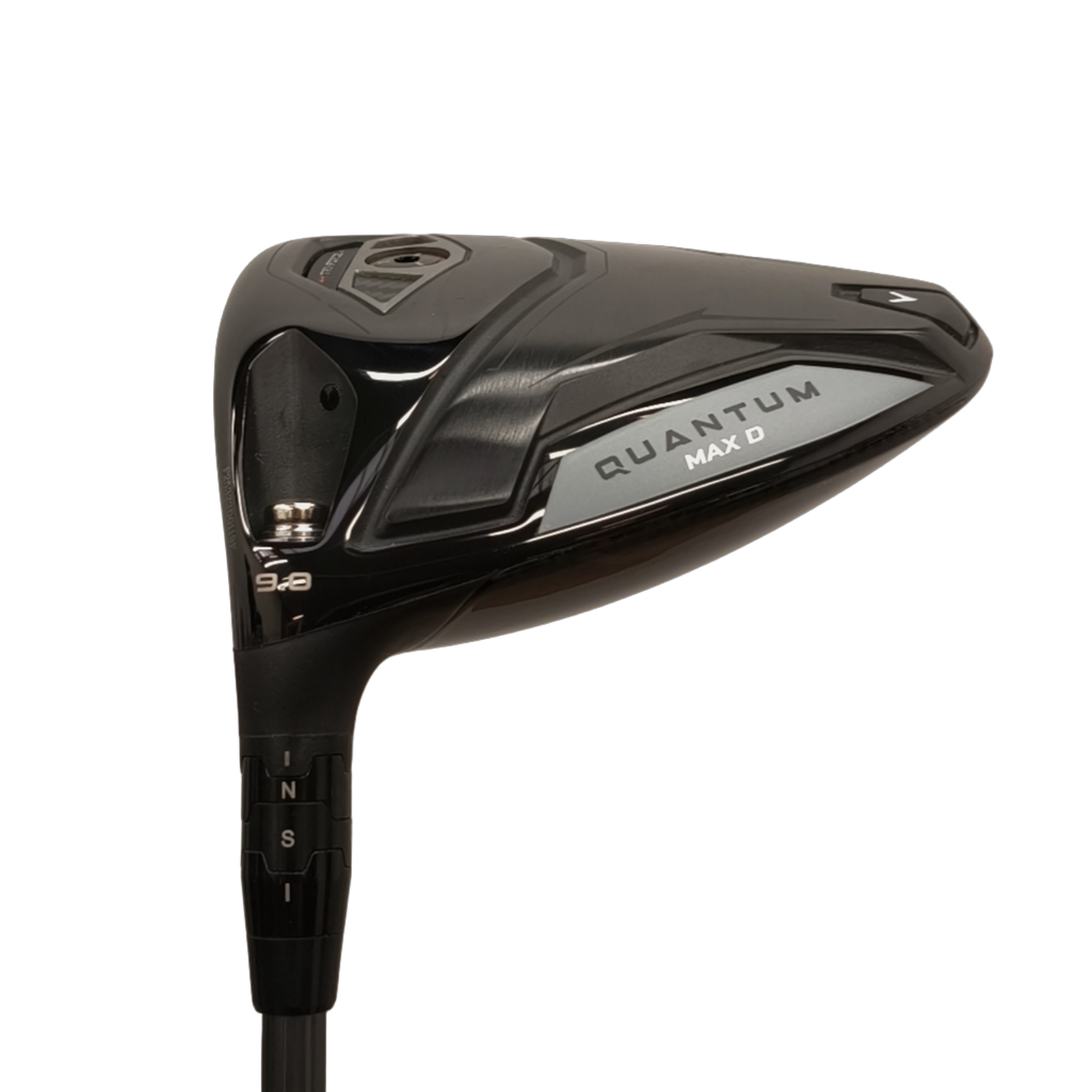 Venstre Callaway Quantum Max-D Driver / Flex Stiff / Loft 9 [model:birefnet-general] [bg:handrolled]