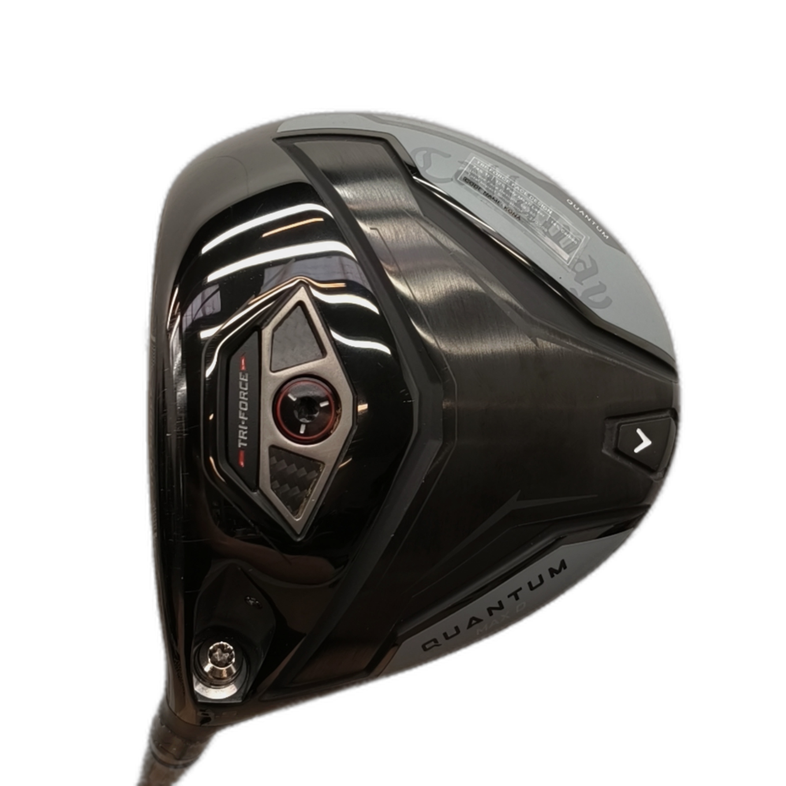 Venstre Callaway Quantum Max-D Driver / Flex Stiff / Loft 10.5 [model:silueta] [bg:handrolled]