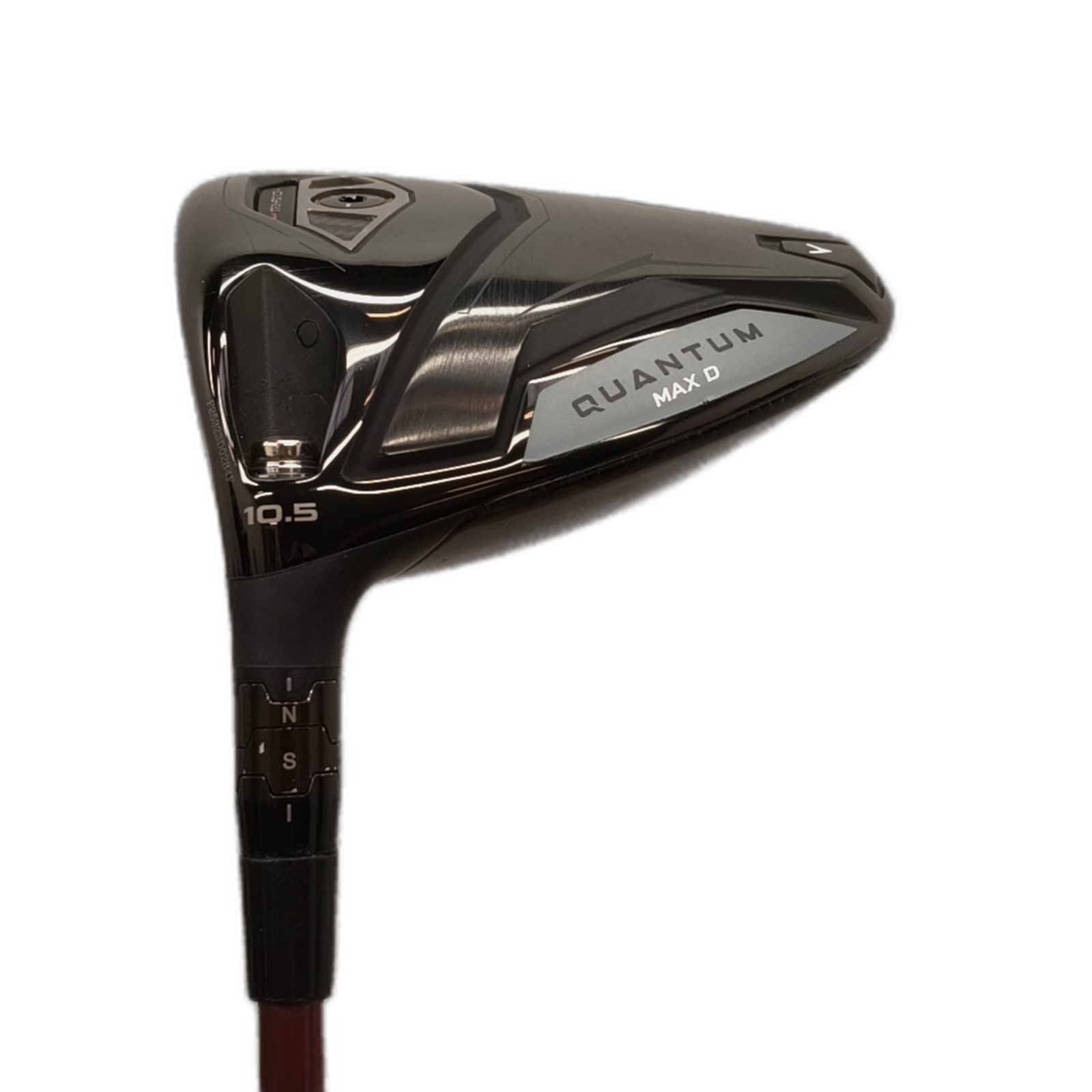 Venstre Callaway Quantum Max-D Driver / Flex Stiff / Loft 10.5 [model:silueta] [bg:handrolled]