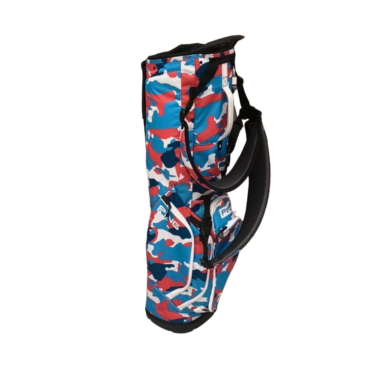 PING Hoofer Lite Limited Edition Golf Bag / 4-Rum / Blå [model:birefnet-general] [bg:handrolled]