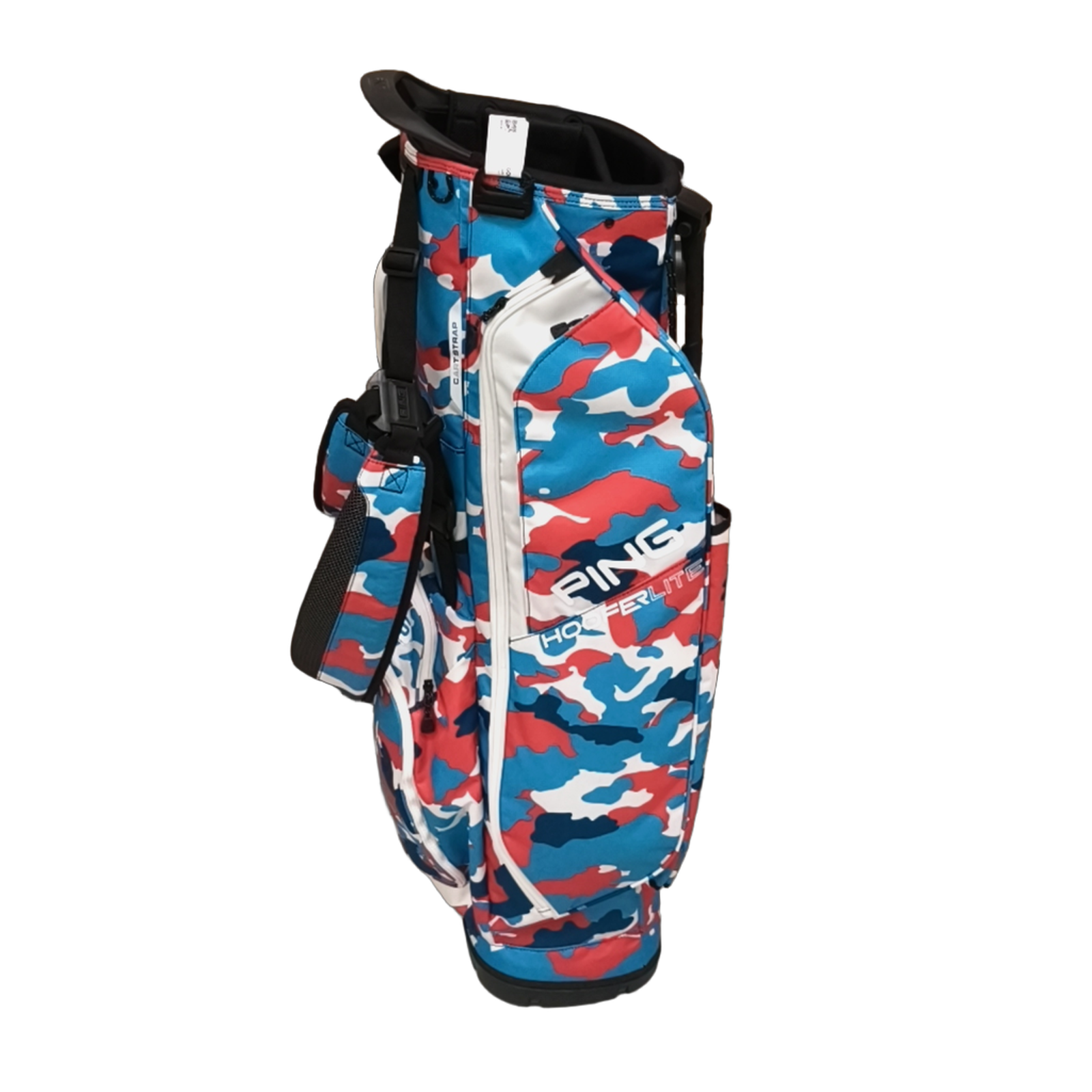 PING Hoofer Lite Limited Edition Golf Bag / 4-Rum / Blå [model:birefnet-general] [bg:handrolled]