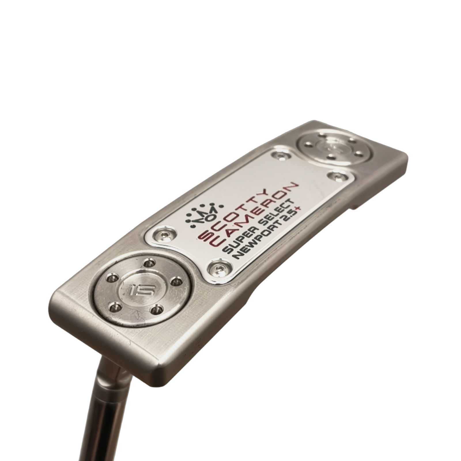 Venstre Titleist Scotty Cameron Super Select Newport 2.5+ Putter / 34" [model:birefnet-general] [bg:handrolled]