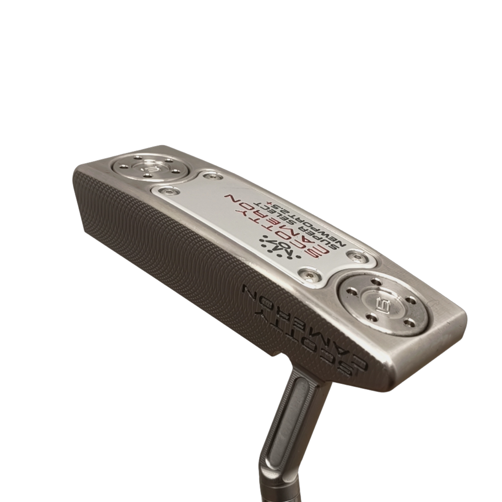 Venstre Titleist Scotty Cameron Super Select Newport 2.5+ Putter / 34" [model:birefnet-general] [bg:handrolled]
