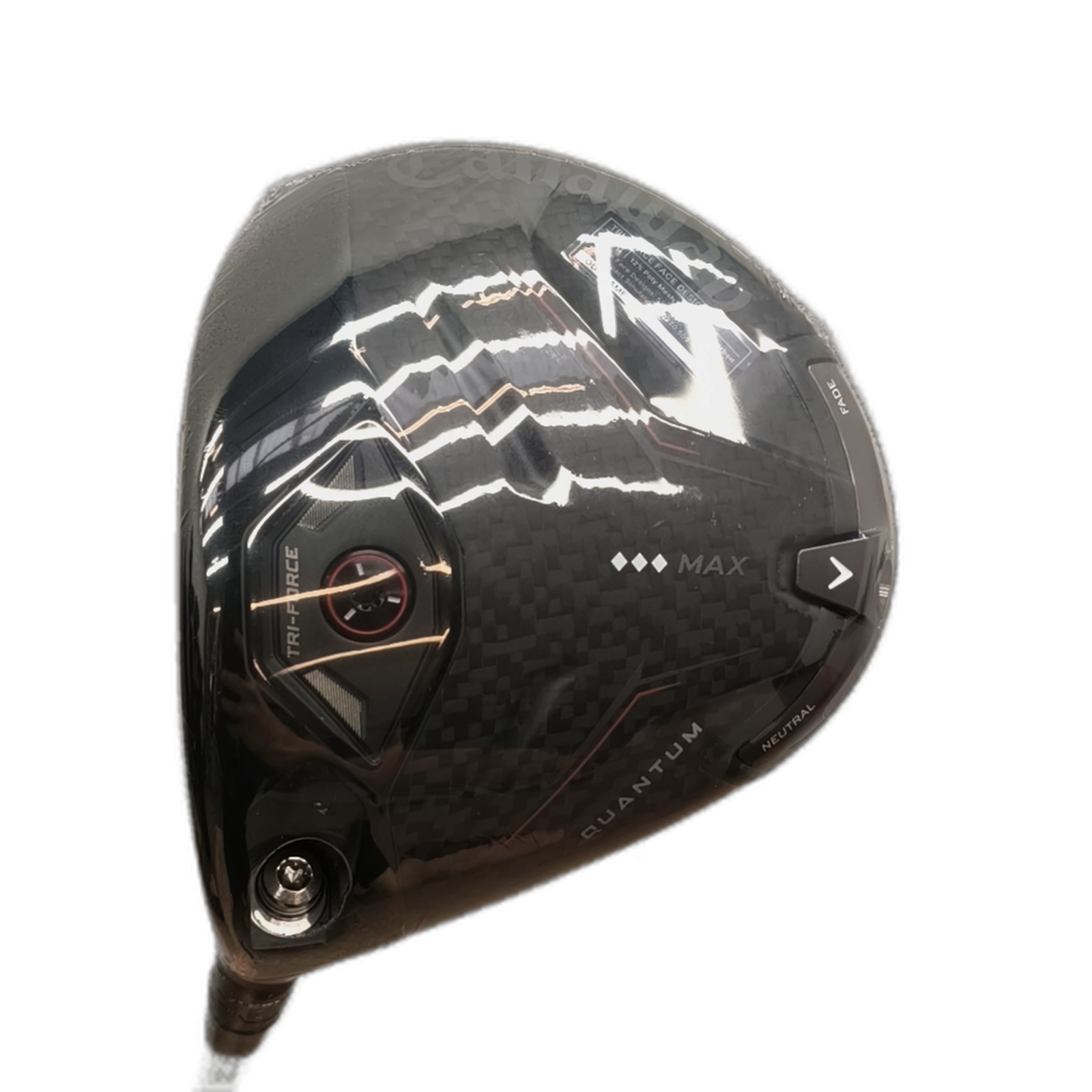 Venstre Callaway Quantum Triple Diamond Max Driver / Flex Stiff / Loft 9 [model:silueta] [bg:handrolled]