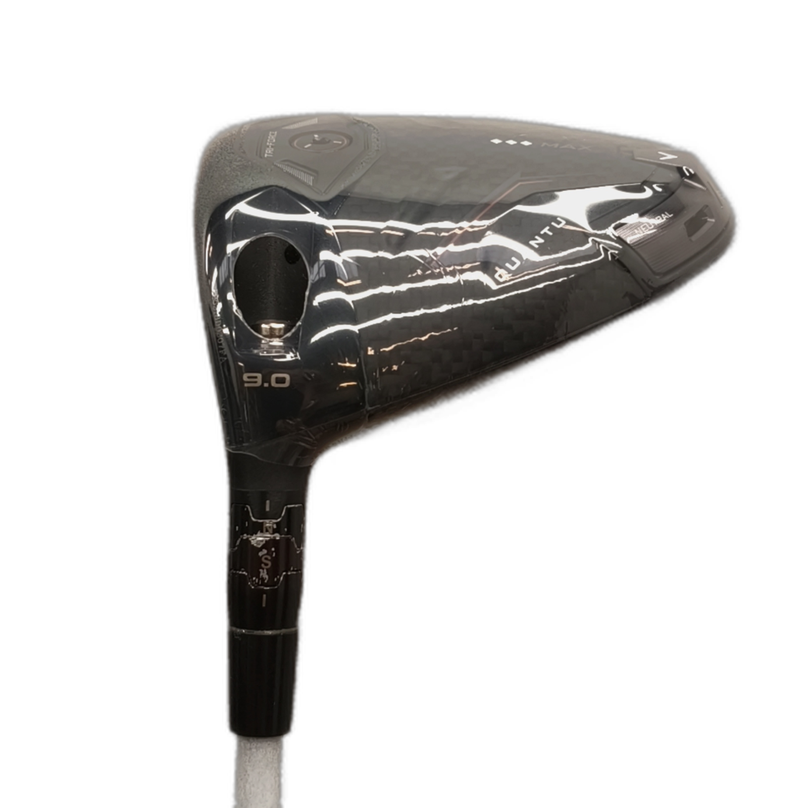 Venstre Callaway Quantum Triple Diamond Max Driver / Flex Stiff / Loft 9 [model:silueta] [bg:handrolled]