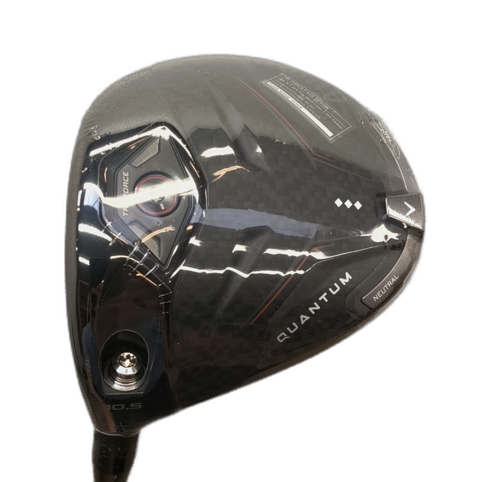 Venstre Callaway Quantum Triple Diamond Driver / Flex Stiff / Loft 10.5 [model:silueta] [bg:handrolled]