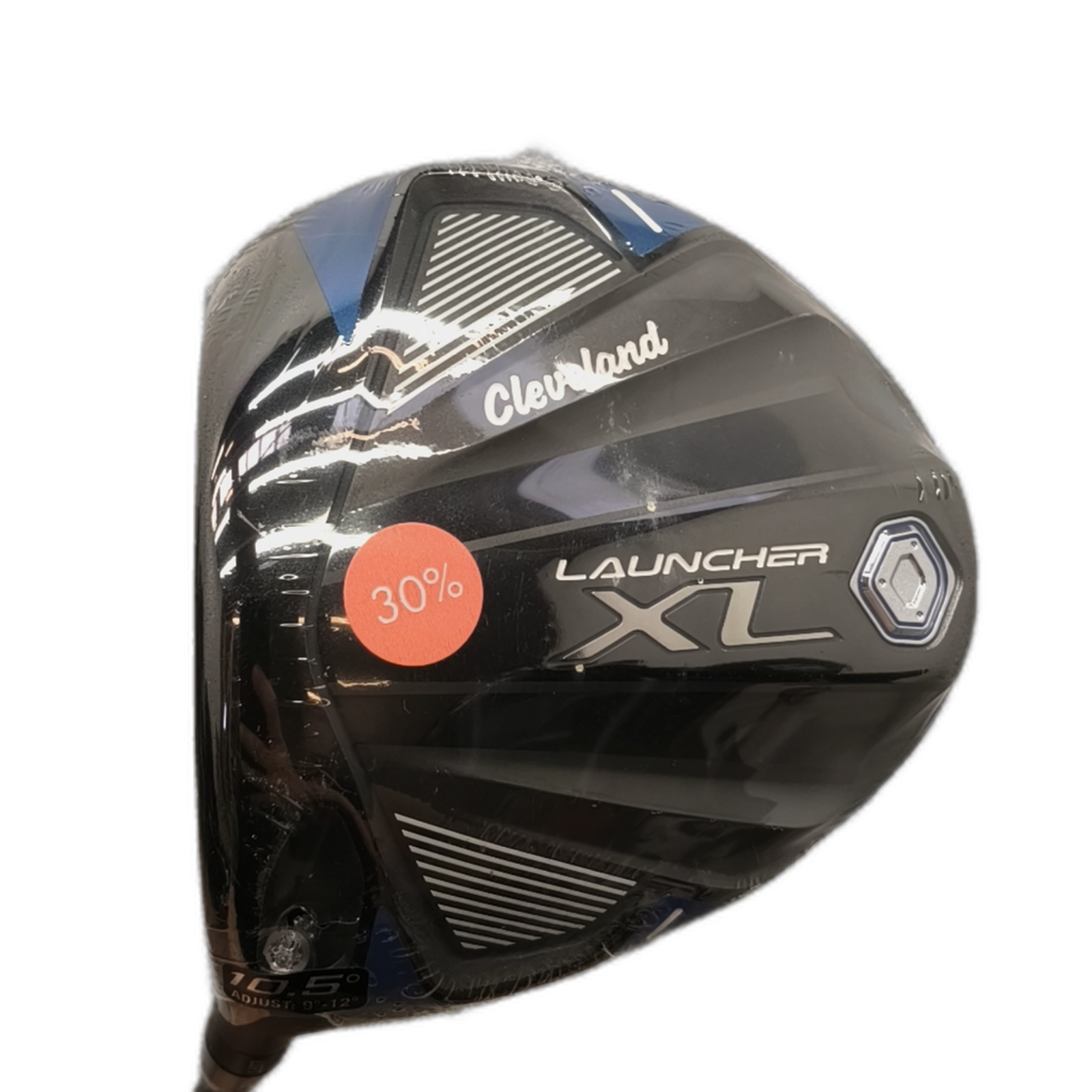Venstre Cleveland Launcher XL Driver / Flex A-flex / Loft 10.5 [model:silueta] [bg:handrolled]