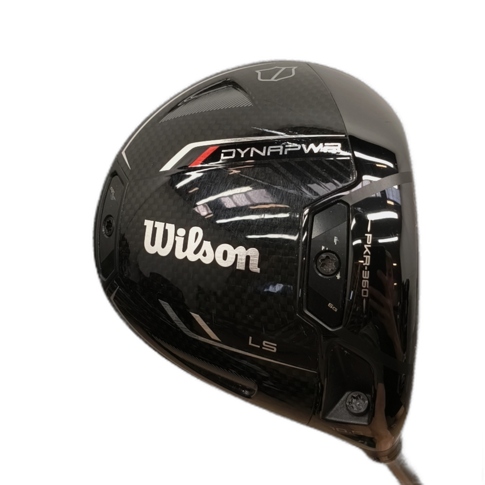 Wilson DynaPWR LS Driver / Flex Stiff / Loft 10.5 [model:silueta] [bg:handrolled]